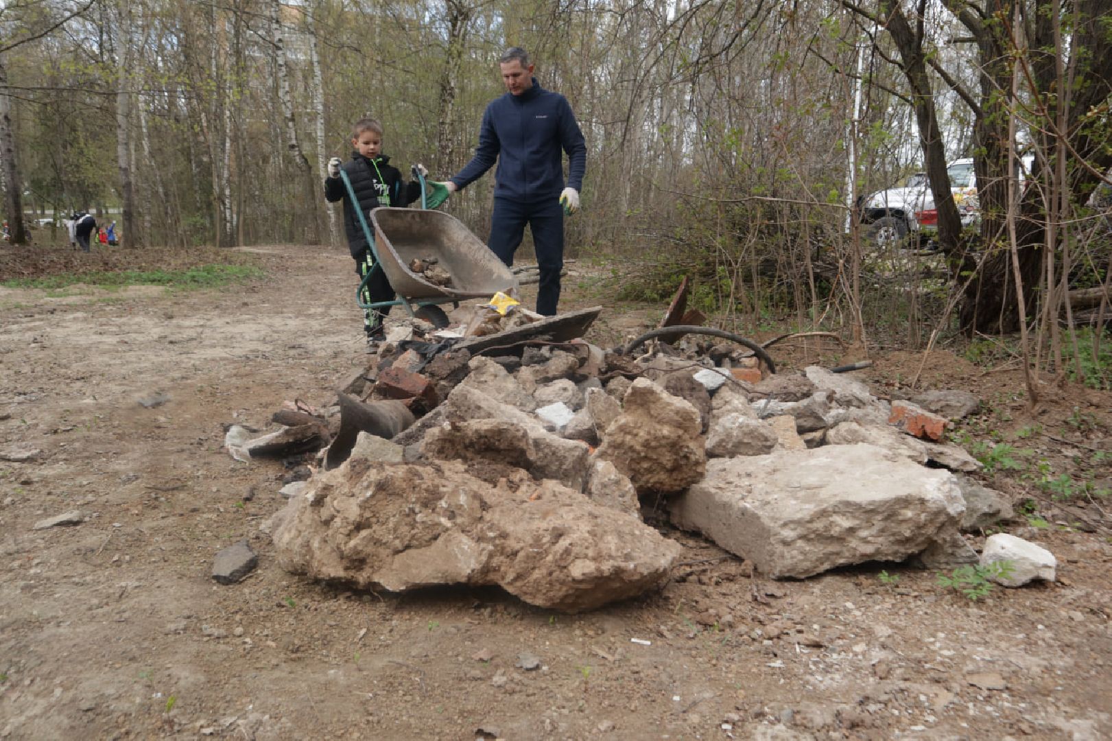 Пущино, субботник, экология