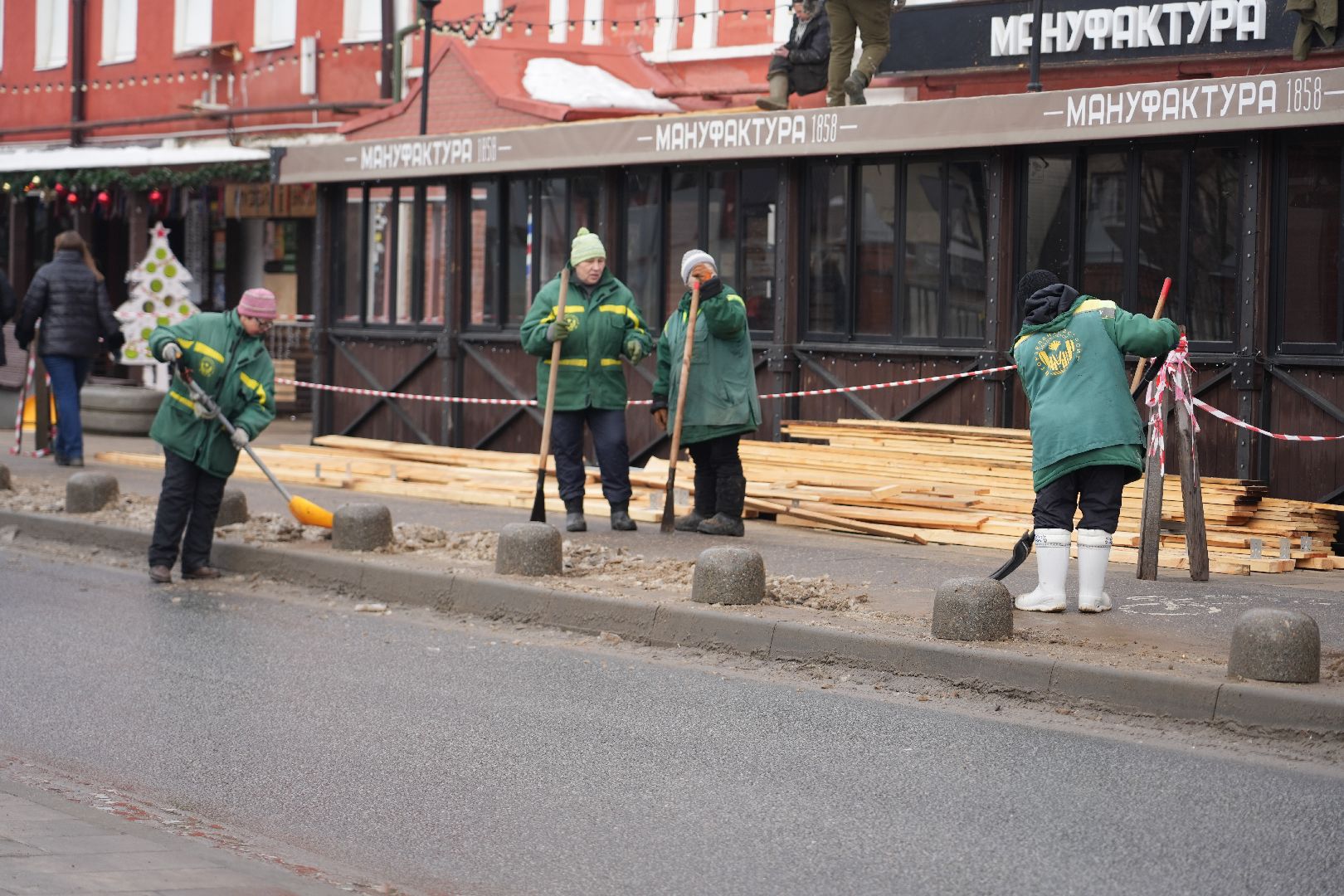 сергиев посад, благоустройство, снег, уборка улиц, вертикалка,