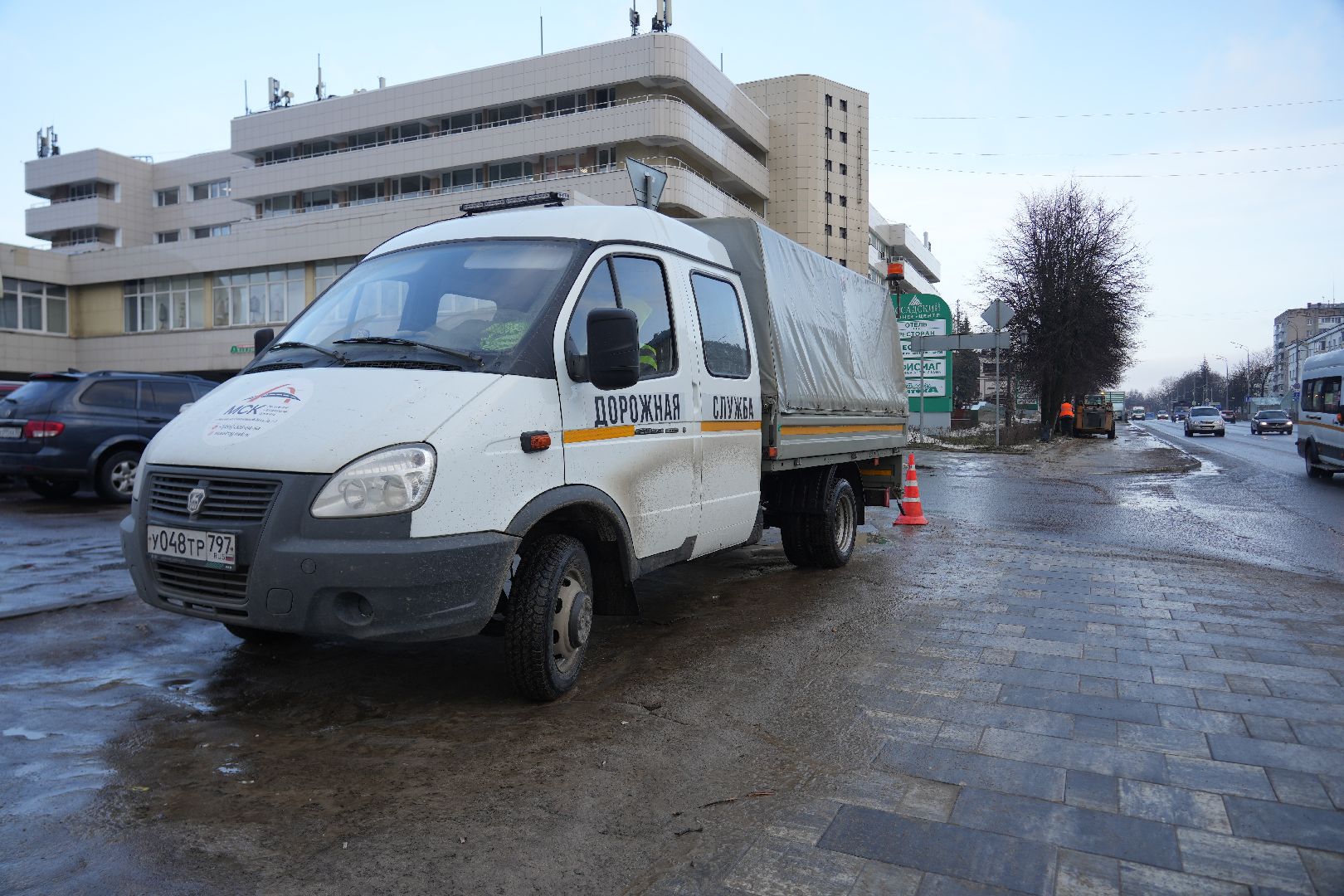 сергиев посад, благоустройство, снег, уборка улиц, вертикалка,