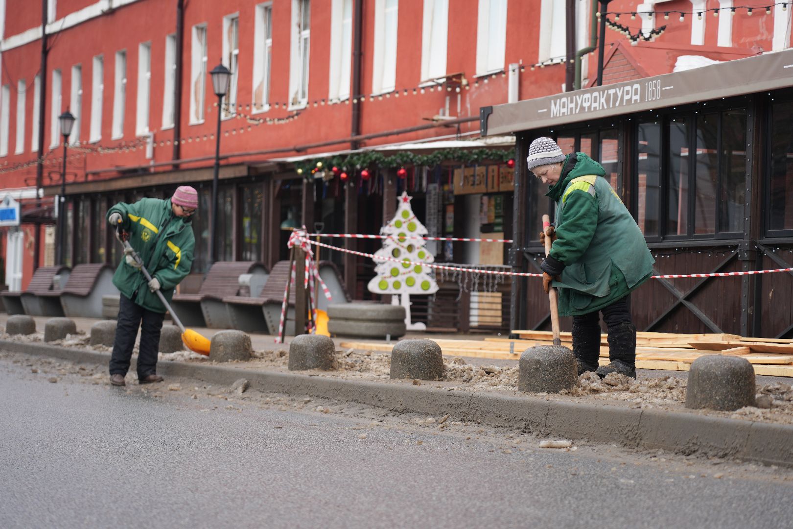 сергиев посад, благоустройство, снег, уборка улиц, вертикалка,