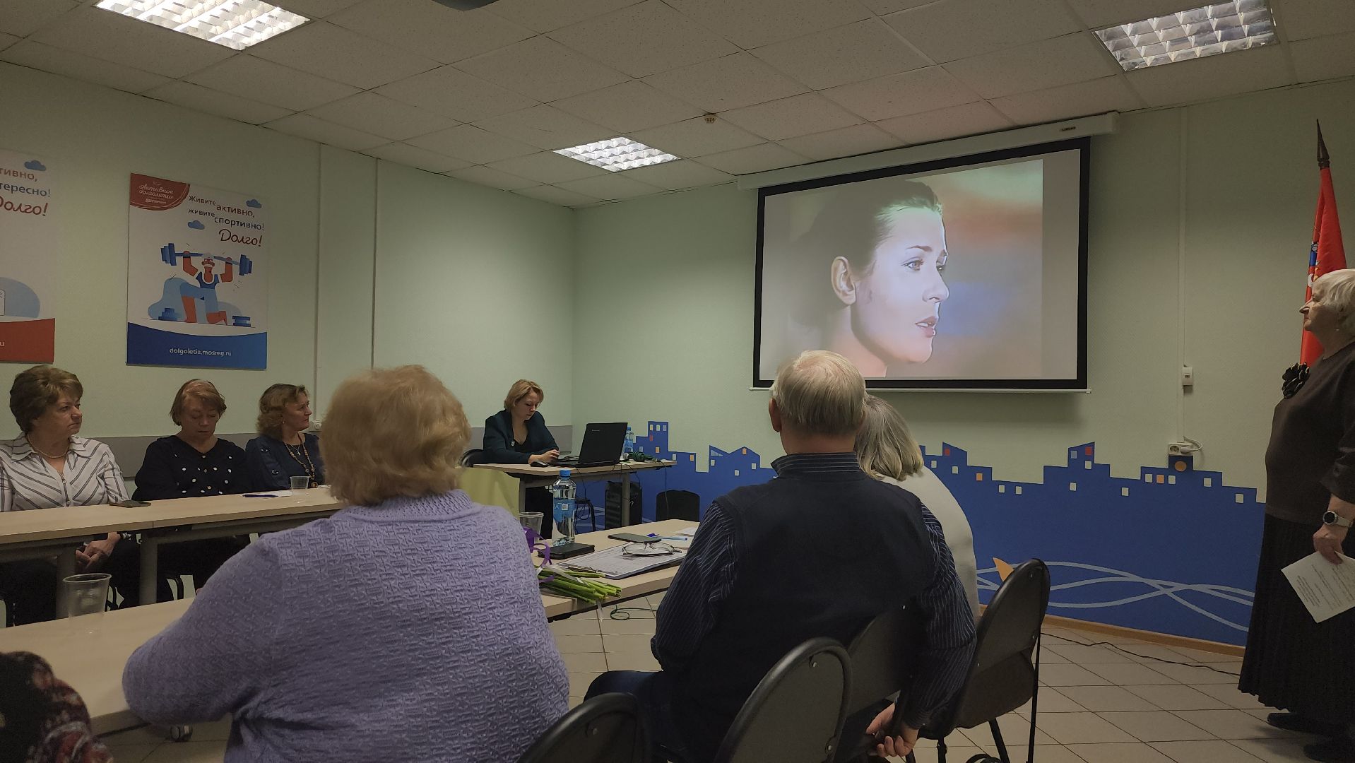 долгопрудный, ЦКОС, совет ветеранов, Долгопрудненская гимназия, блокада ленинграда, блокадный хлеб, вертикалки,