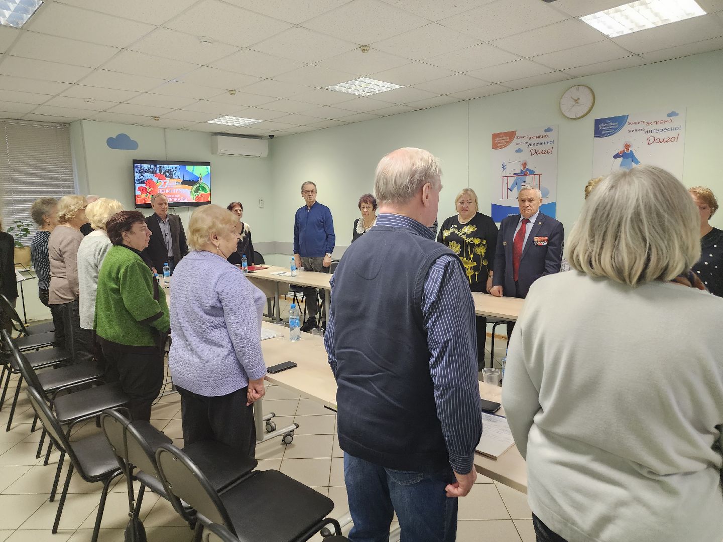 долгопрудный, ЦКОС, совет ветеранов, Долгопрудненская гимназия, блокада ленинграда, блокадный хлеб, вертикалки,