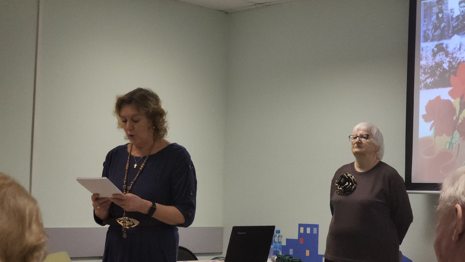 долгопрудный, ЦКОС, совет ветеранов, Долгопрудненская гимназия, блокада ленинграда, блокадный хлеб, вертикалки,