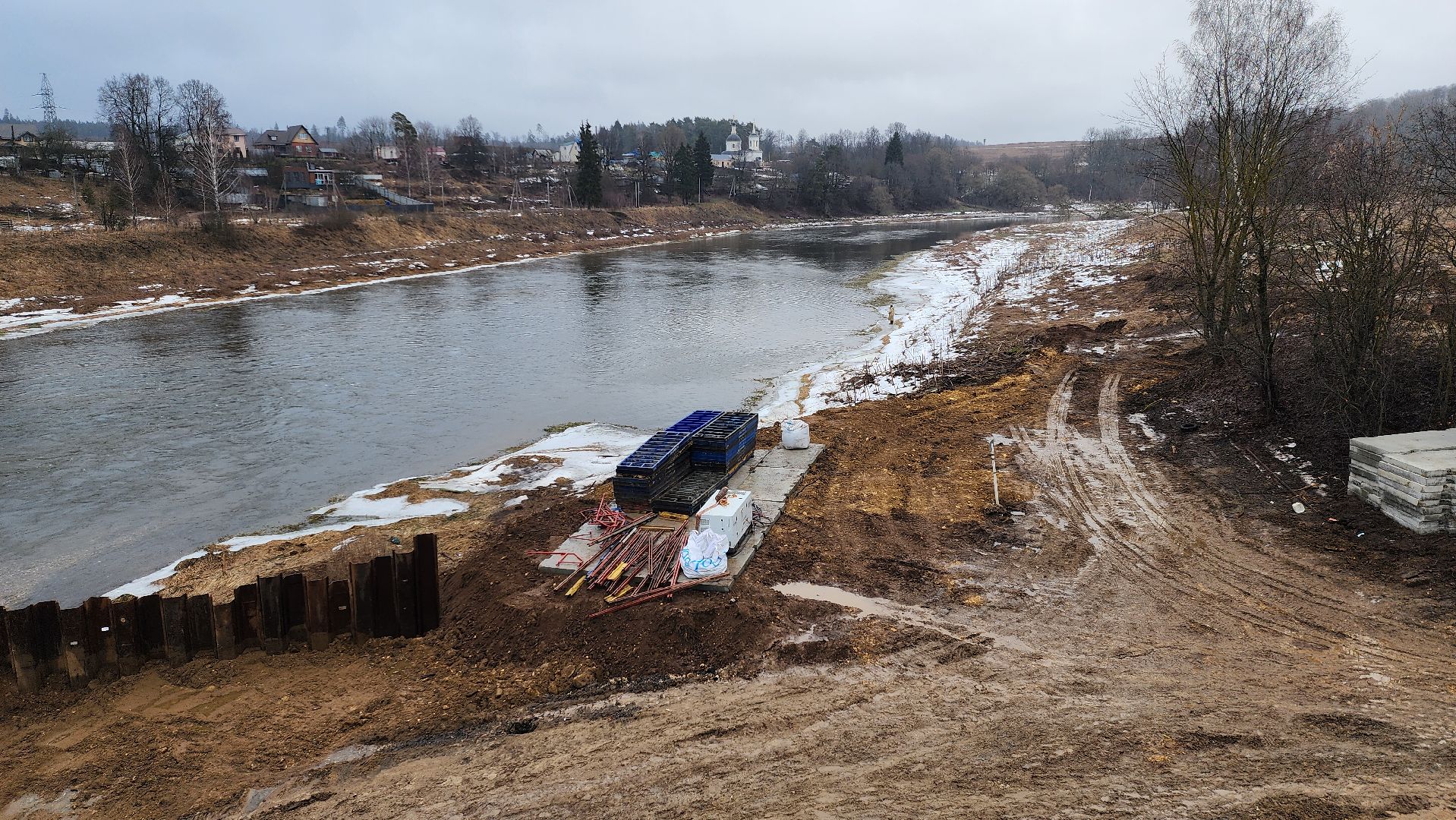 Руза, Ремонт моста, Мосавтодор, рузский муниципальный округ, выездная администрация, встреча с жителями, вертикалки,