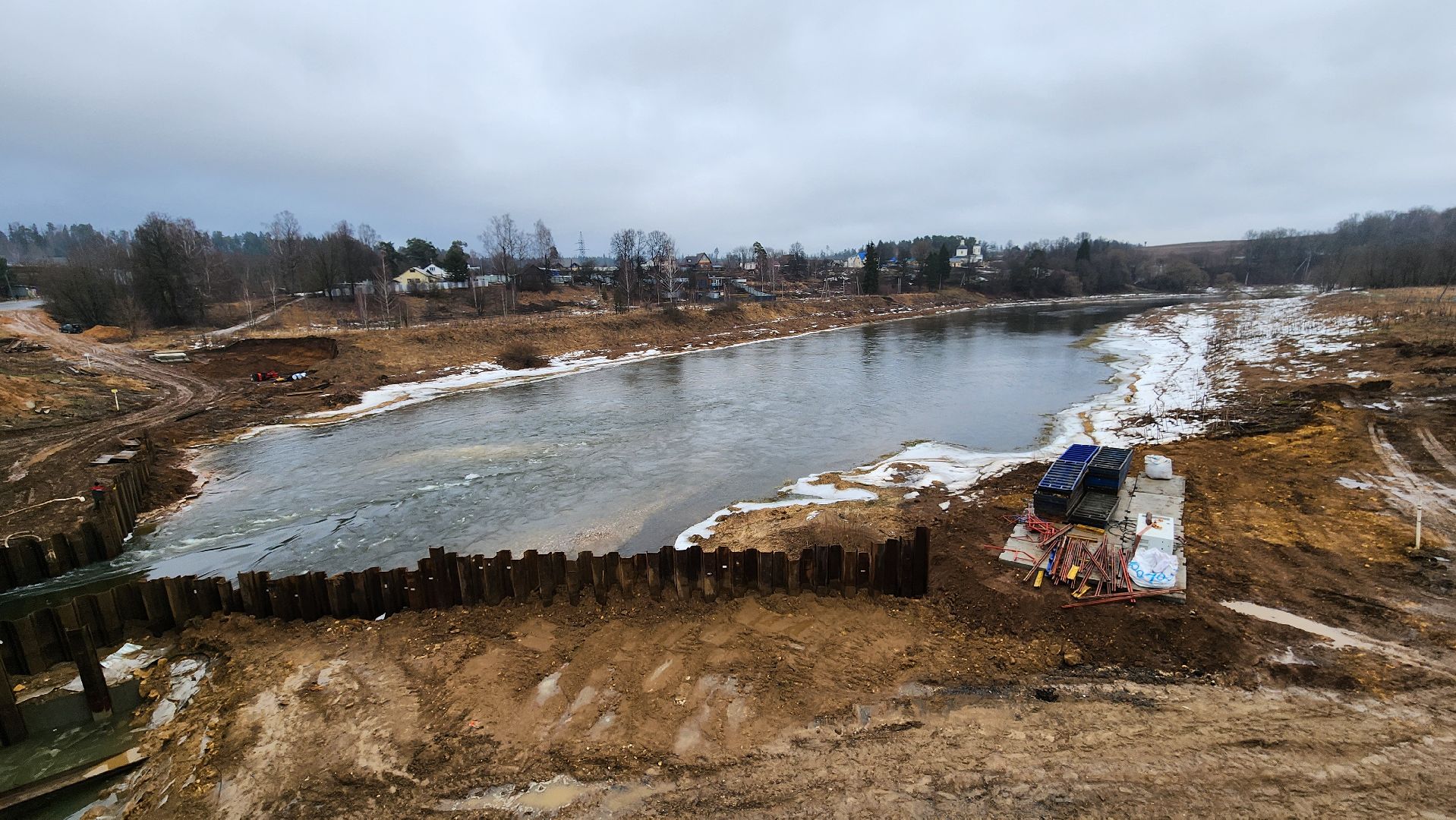 Руза, Ремонт моста, Мосавтодор, рузский муниципальный округ, выездная администрация, встреча с жителями, вертикалки,