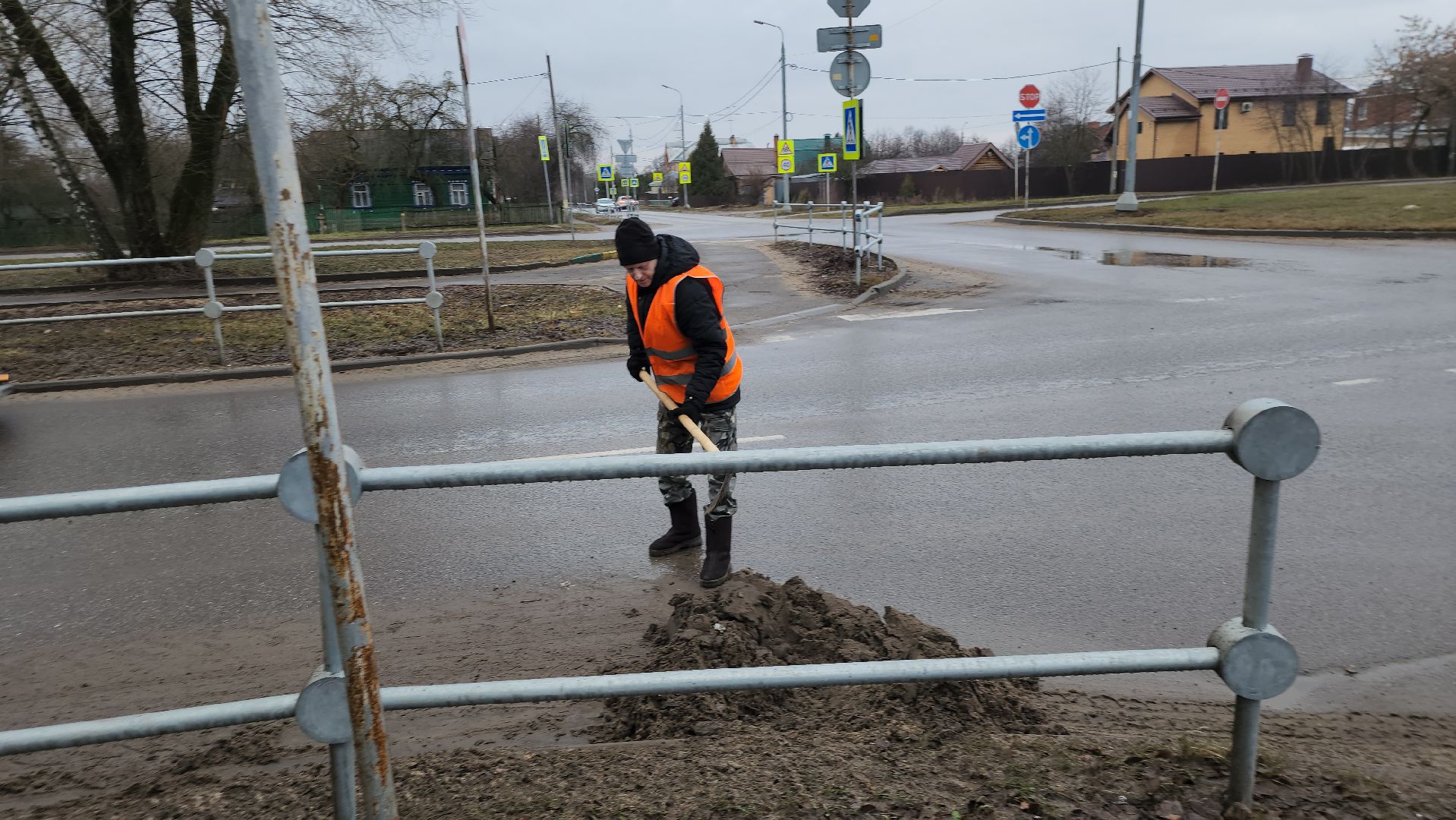 серпухов, подмосковье, уборка дорог,