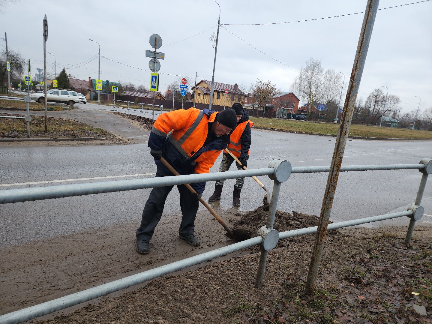 серпухов, подмосковье, уборка дорог,