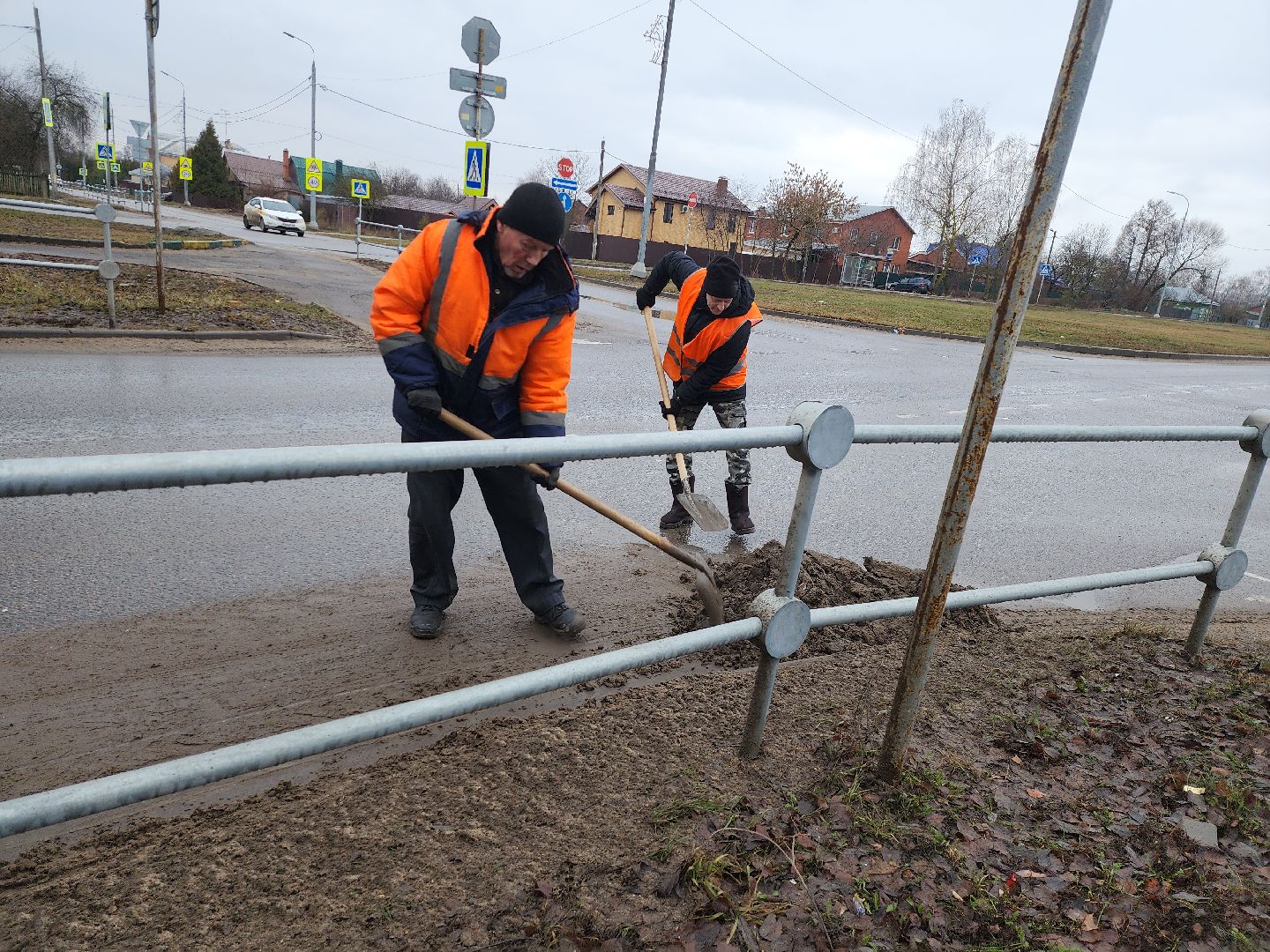 серпухов, подмосковье, уборка дорог,