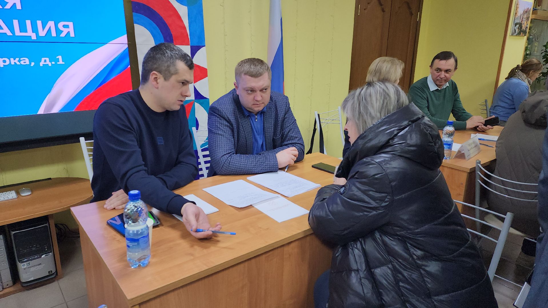 выездная администрация, руза, рузский муниципальный округ, колюбакино, ремонт поликлиники, здравоохранение, рузская больница, вертикалки,