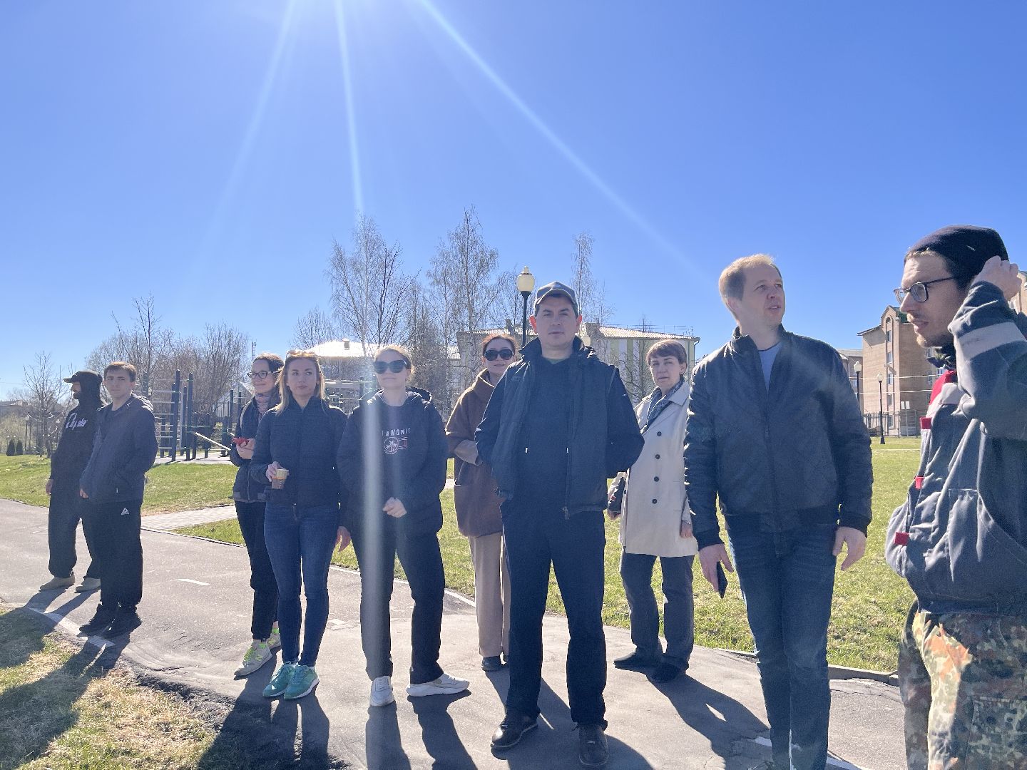 Шаховская, субботник, парк, саженцы