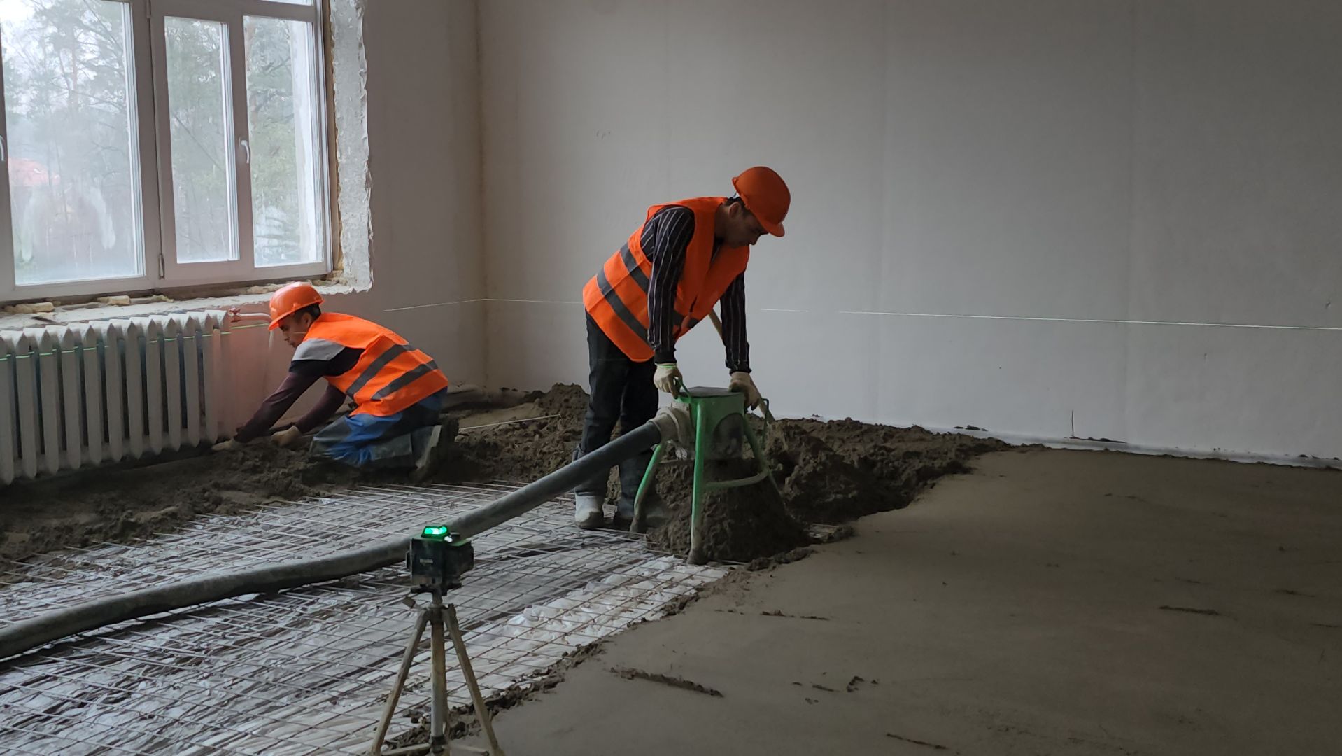 капитальный ремонт, строительство, центр образования, поселок Зеленый, Богородский городской округ, вертикалки,