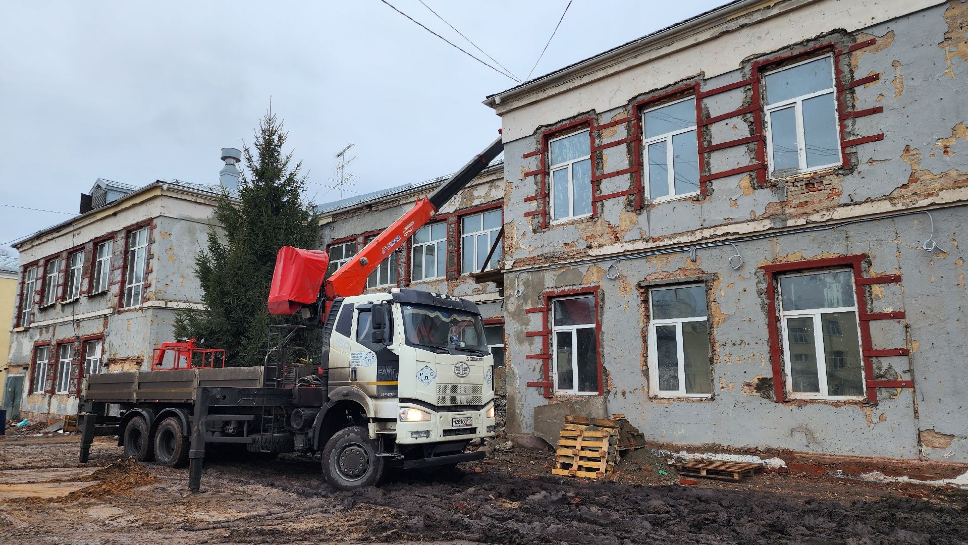 капитальный ремонт, строительство, центр образования, рабочий поселок Обухово, Богородский городской округ, вертикалки,