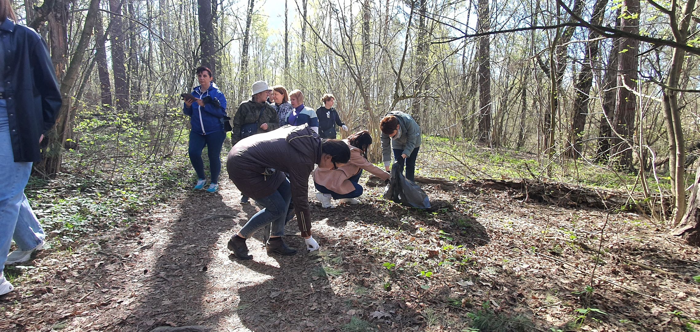 Субботник, Парки Домодедова, деревня Гальчино