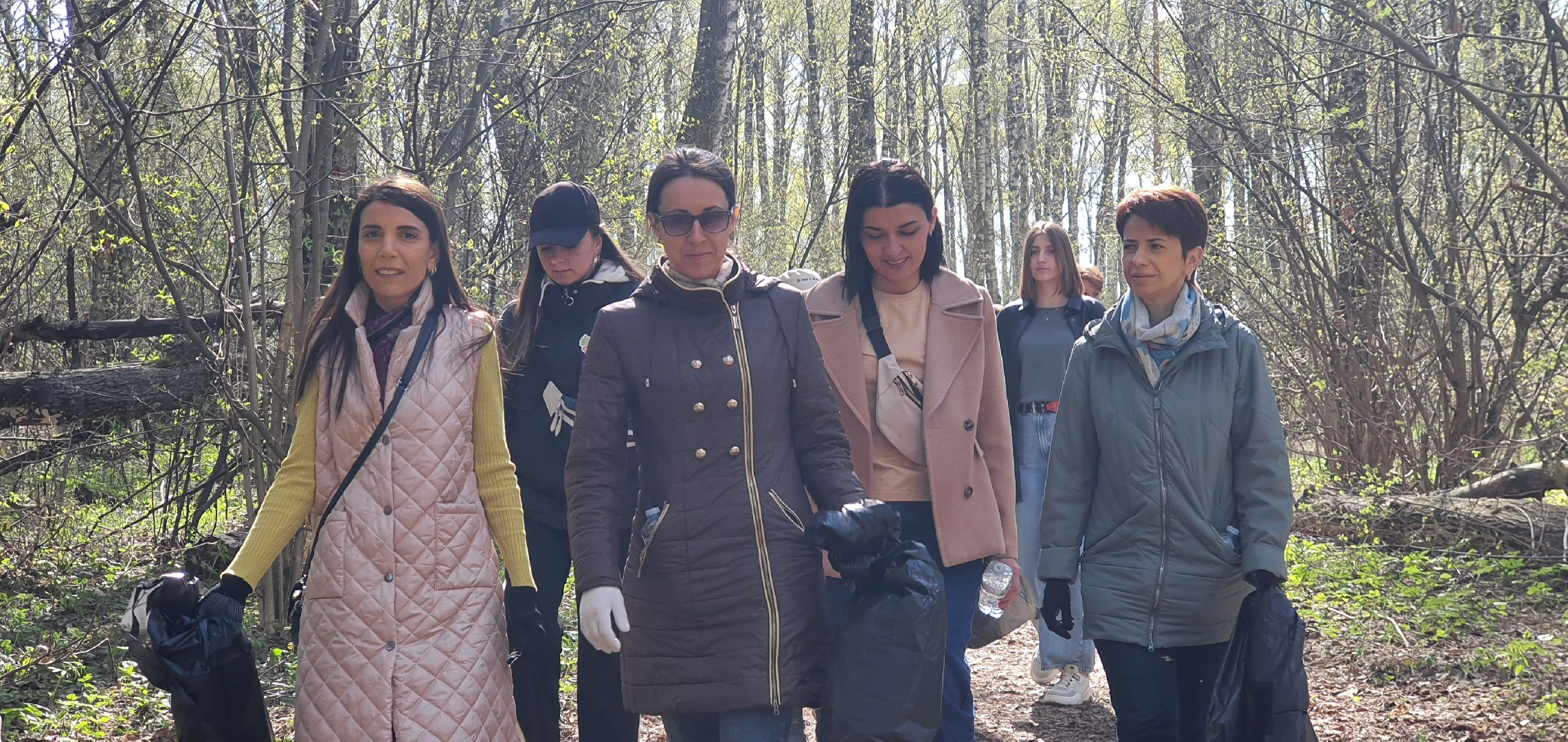 Субботник, Парки Домодедова, деревня Гальчино