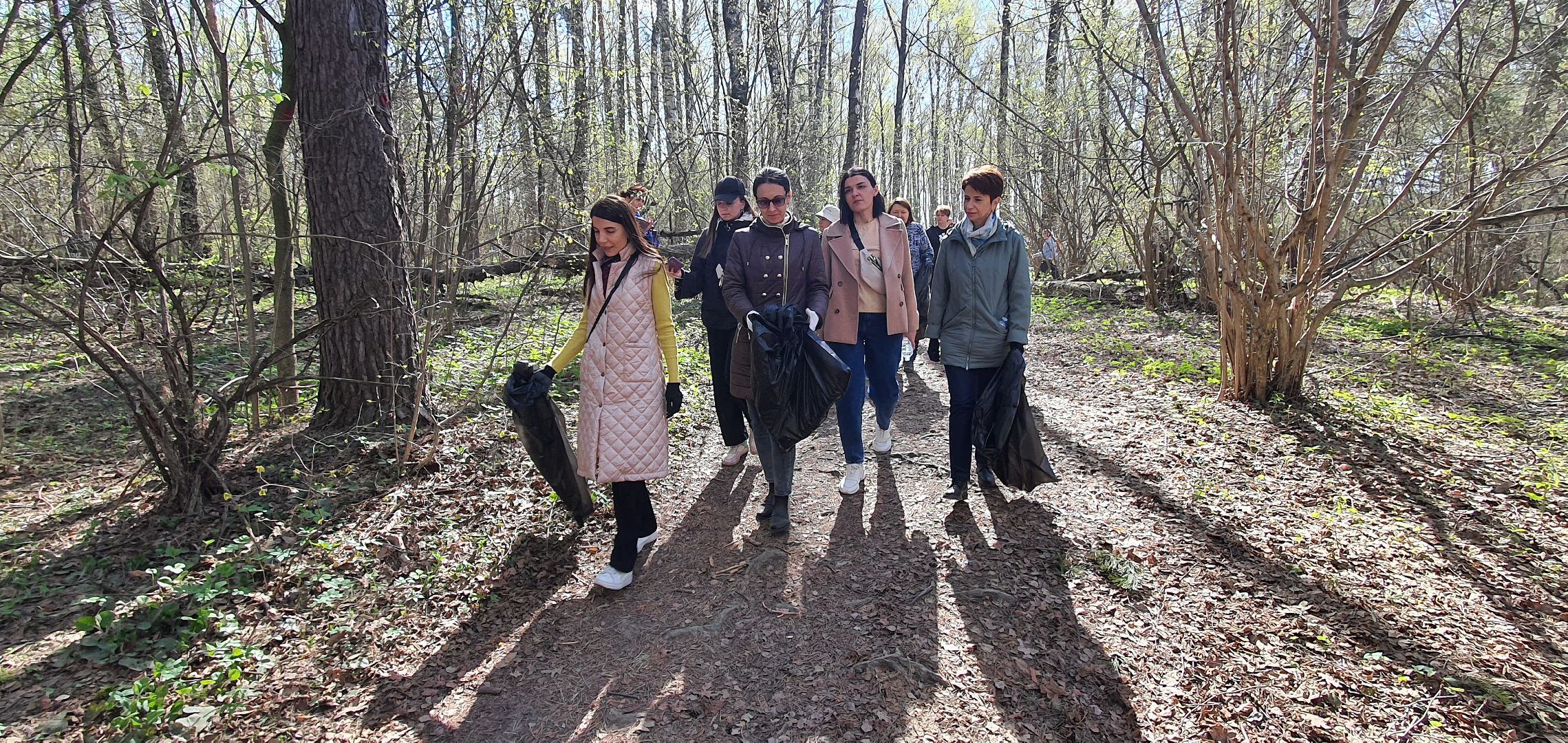 Субботник, Парки Домодедова, деревня Гальчино