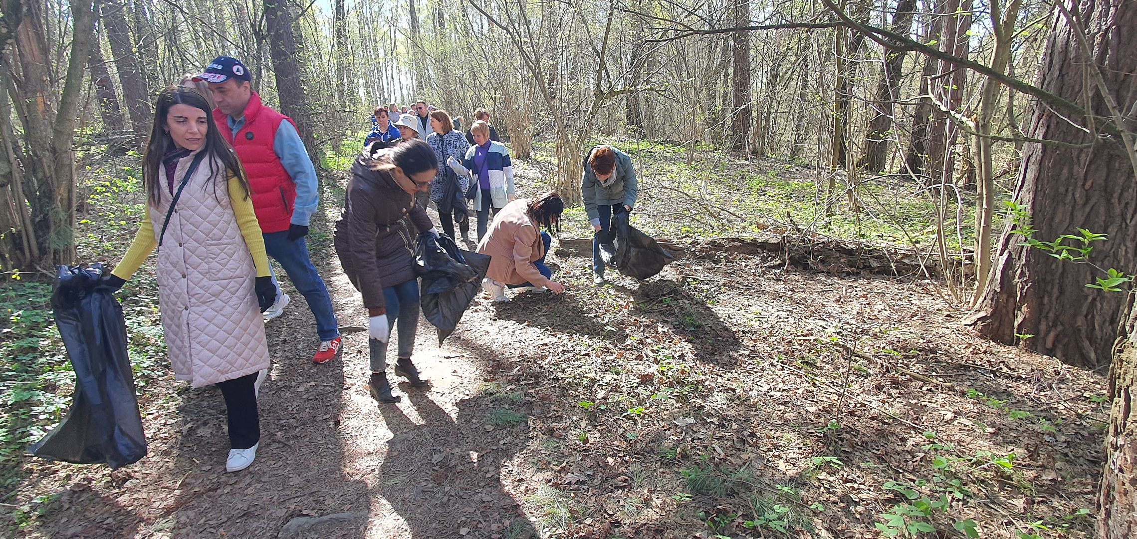 Субботник, Парки Домодедова, деревня Гальчино