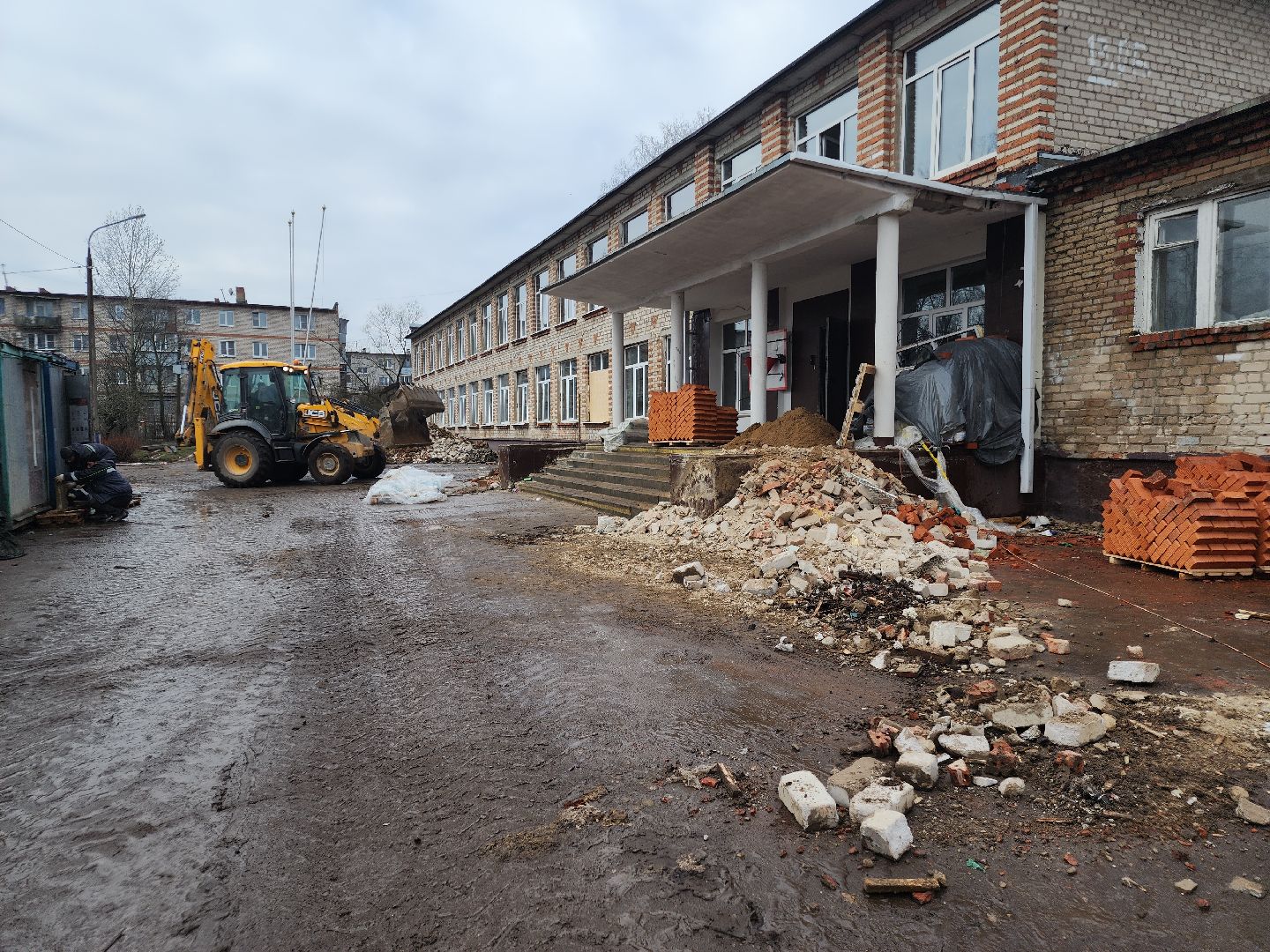 вертикалки, ремонт школ, малая дубна, орехово-зуевский округ,