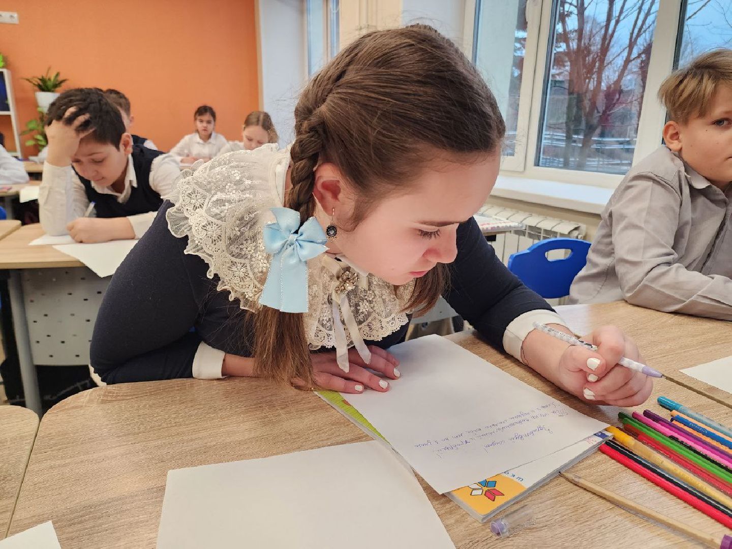 солнечногорск, письма солдатам, ученики, вертикалки, школа,