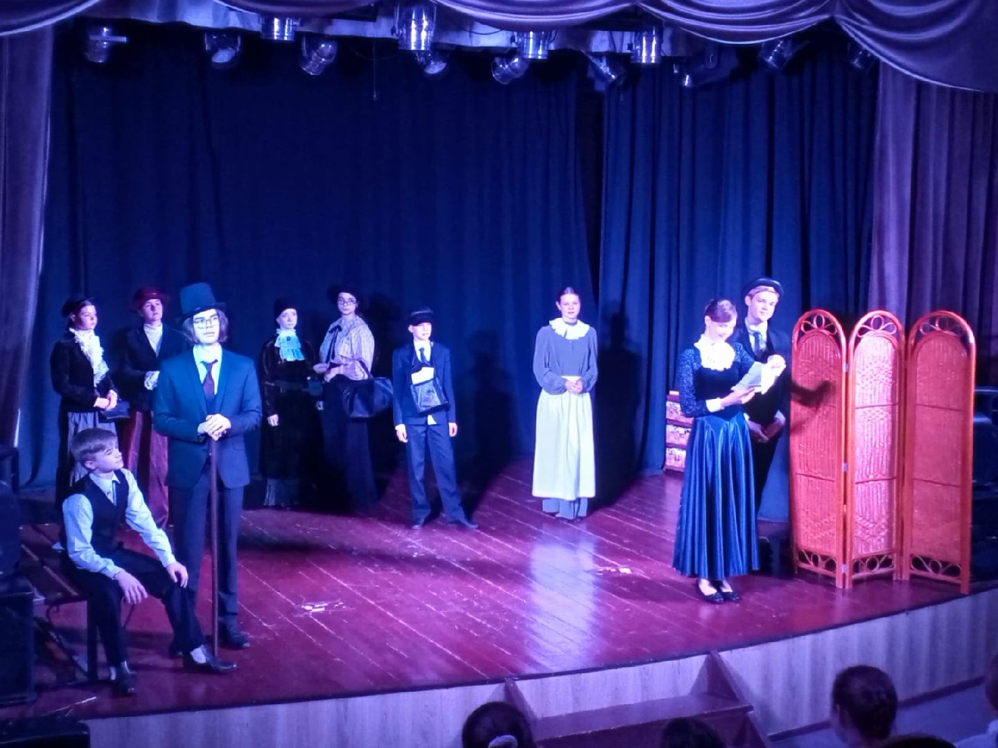 вертикалки, пушкинский, детский спектакль, театральная студия, постановка, зрители, дом культуры, радость,