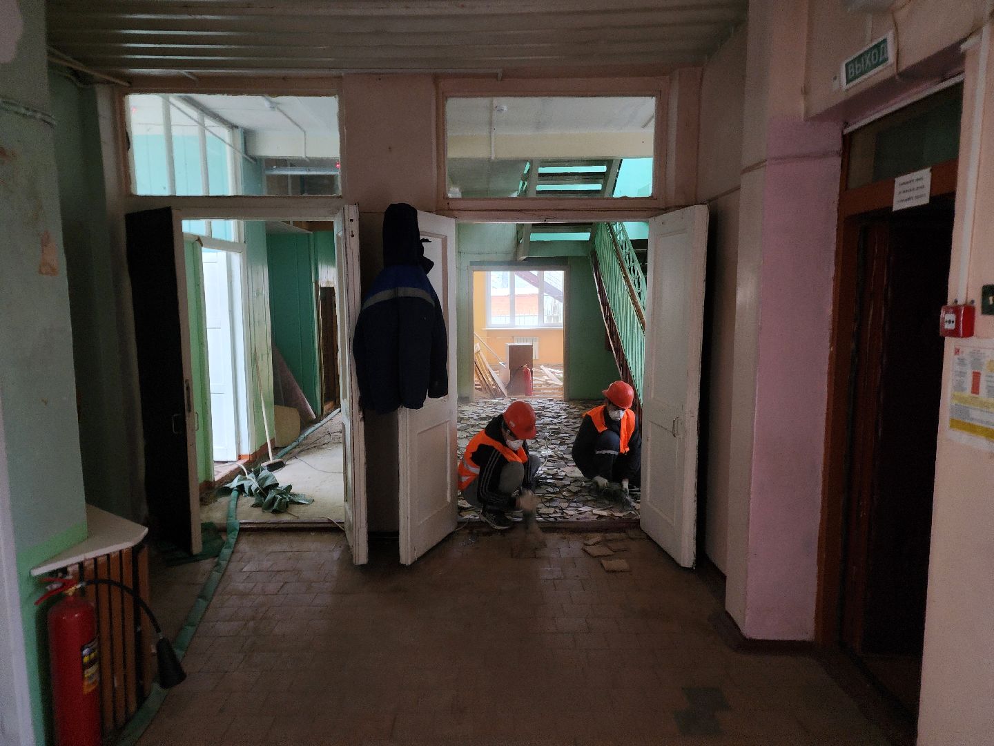 Чехов, улица Монтажная, детский сад 17, капитальный ремонт, реконструкция, комиссия, проверка, инспекция, качество работ, сроки, объем работ, демонтаж, глава округа михаил собакин, вертикалки,