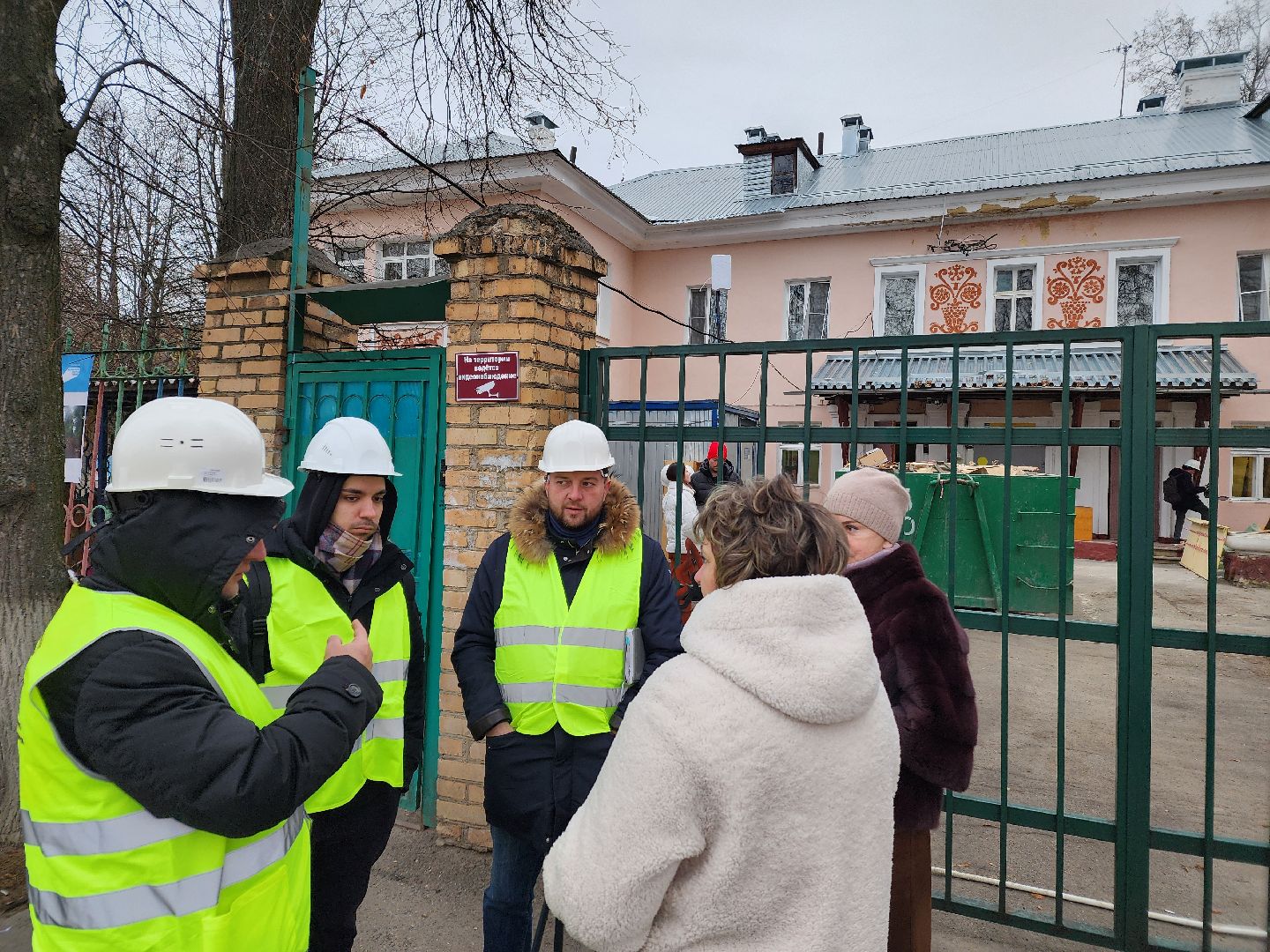 Чехов, улица Монтажная, детский сад 17, капитальный ремонт, реконструкция, комиссия, проверка, инспекция, качество работ, сроки, объем работ, демонтаж, глава округа михаил собакин, вертикалки,