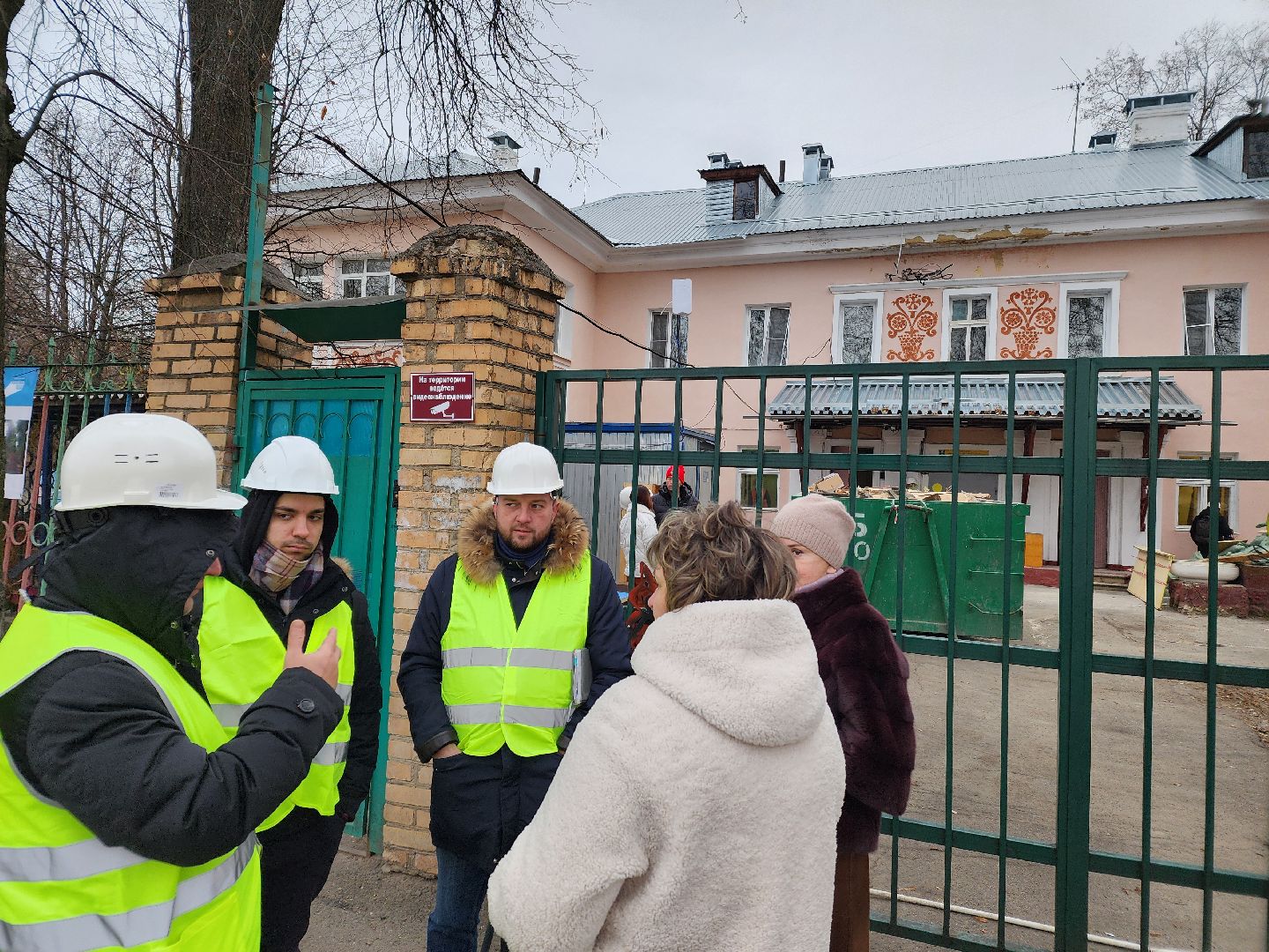 Чехов, улица Монтажная, детский сад 17, капитальный ремонт, реконструкция, комиссия, проверка, инспекция, качество работ, сроки, объем работ, демонтаж, глава округа михаил собакин, вертикалки,