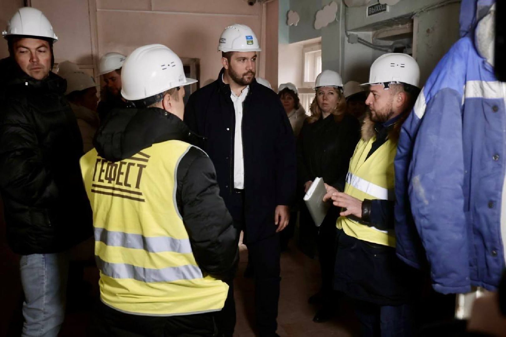 Чехов, улица Монтажная, детский сад 17, капитальный ремонт, реконструкция, комиссия, проверка, инспекция, качество работ, сроки, объем работ, демонтаж, глава округа михаил собакин, вертикалки,