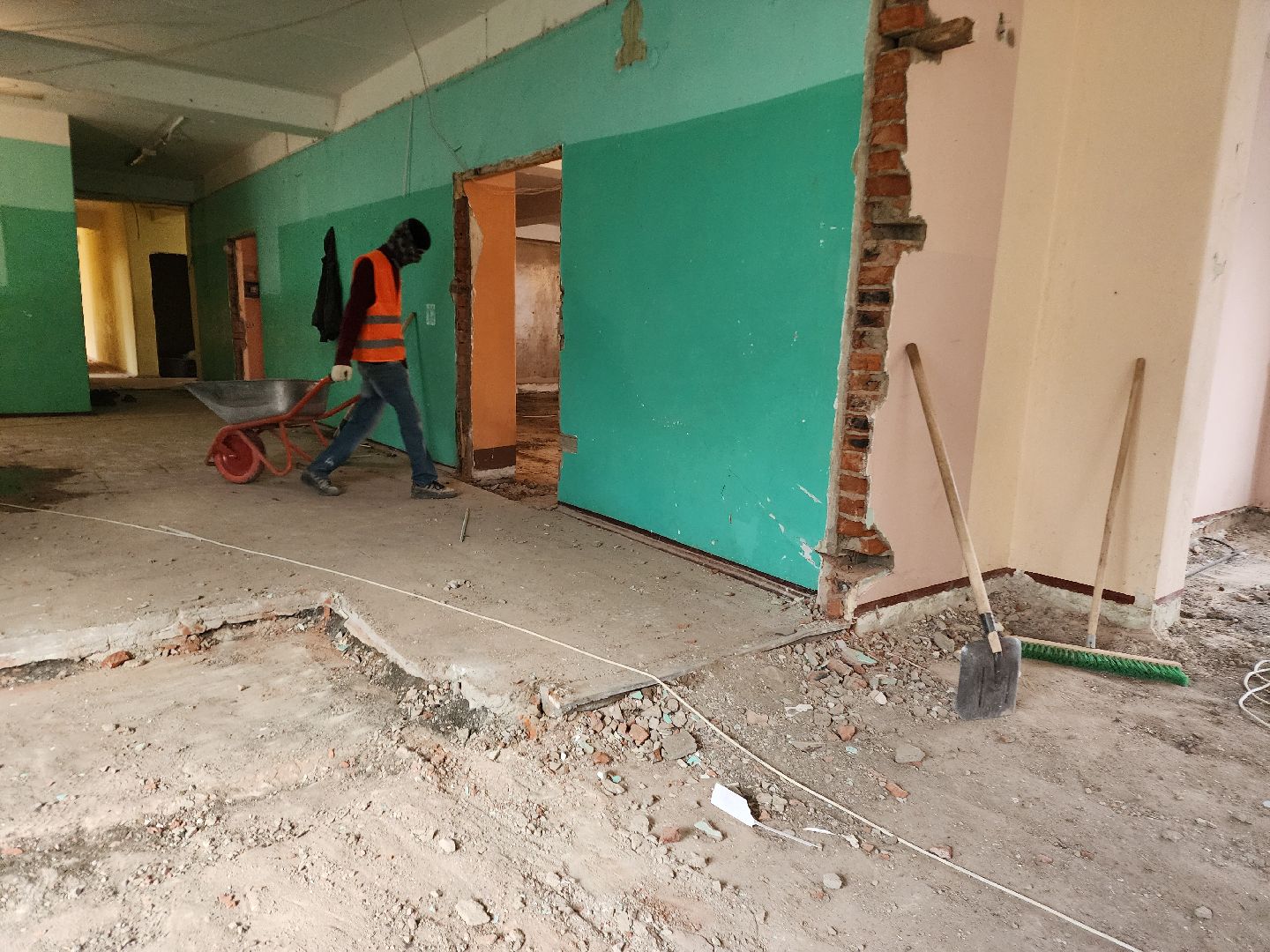 фрязино, капитальныей ремонт, школа, гимназия, вертикалки,