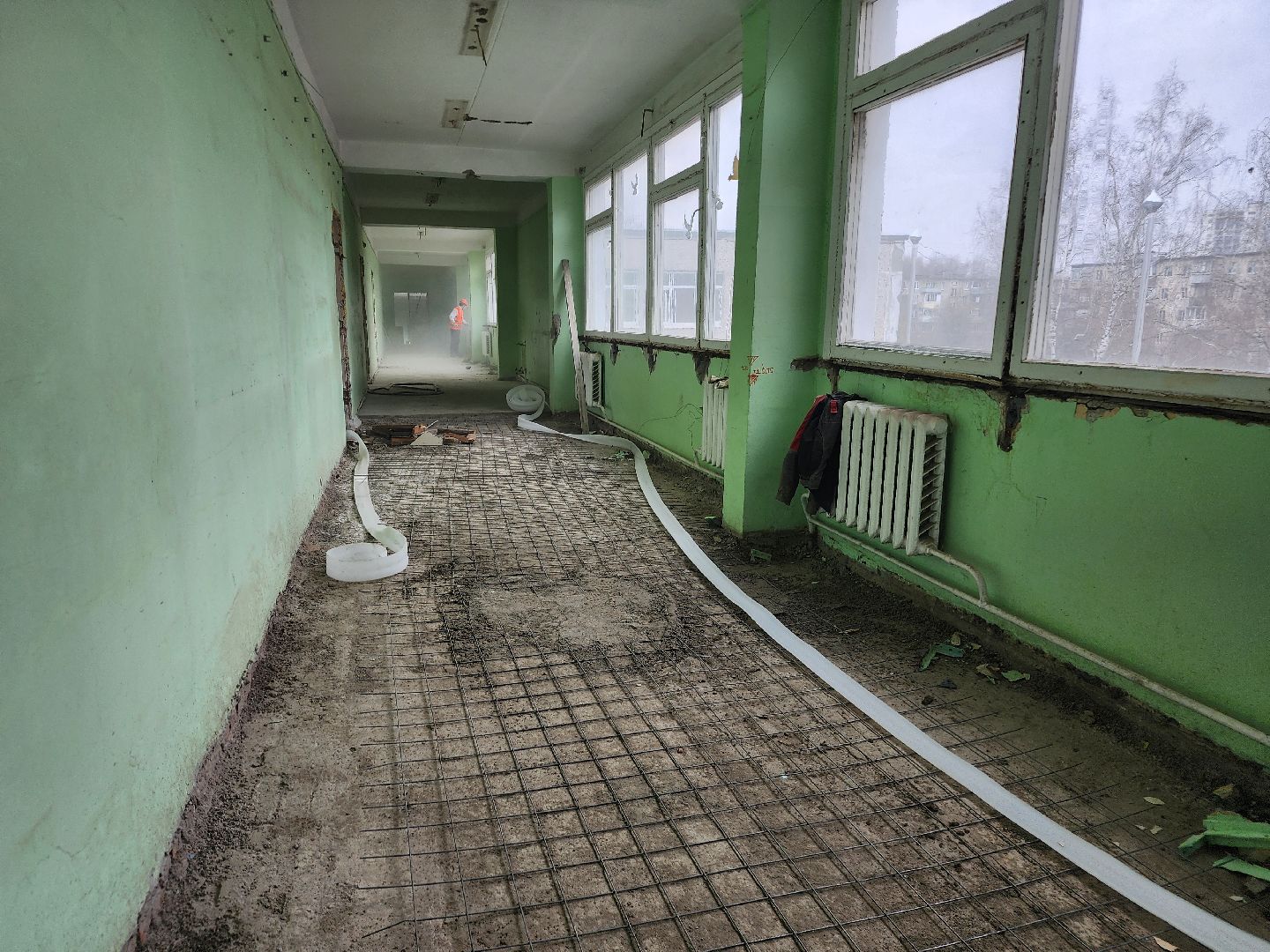 фрязино, капитальныей ремонт, школа, гимназия, вертикалки,