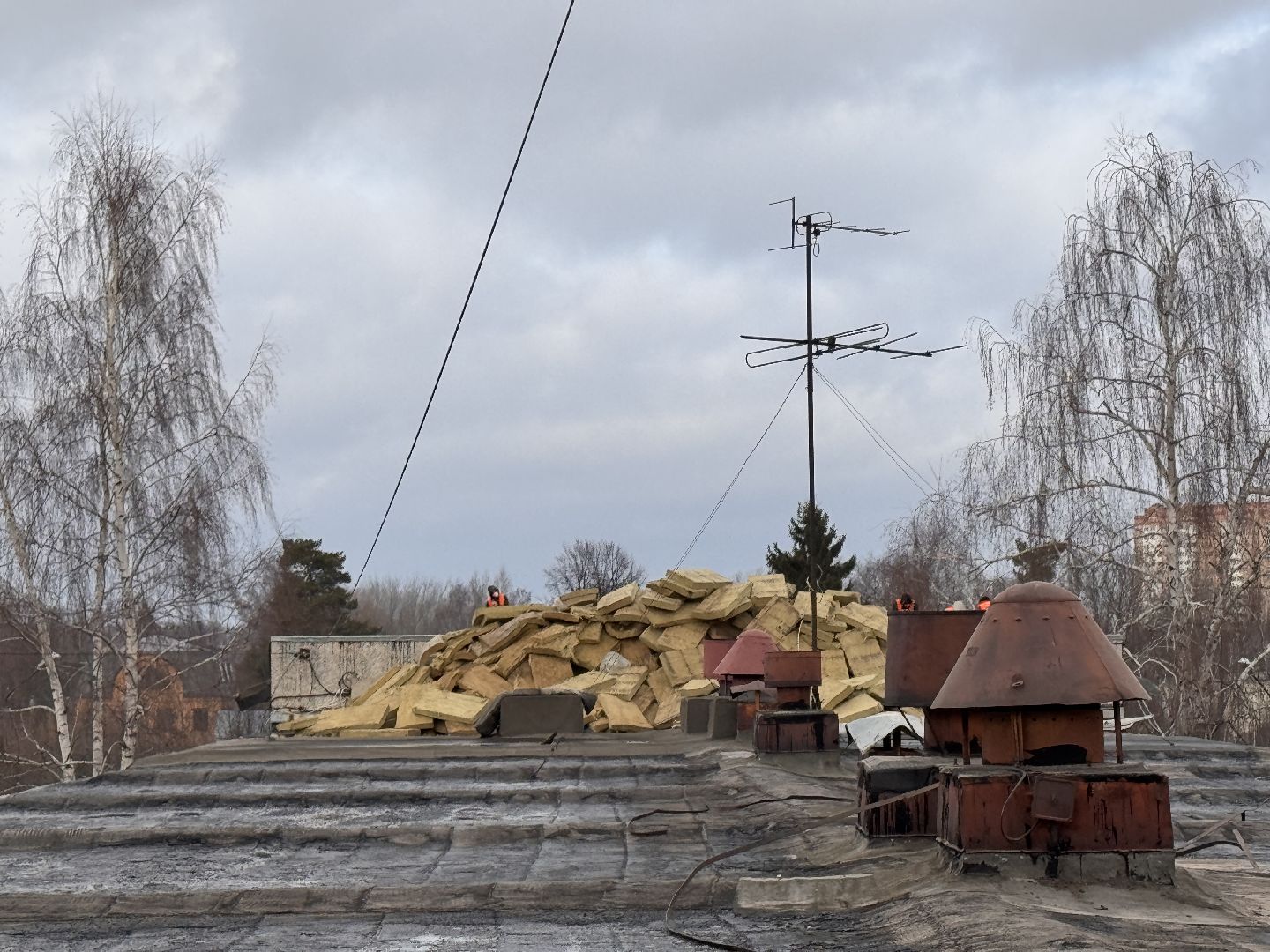Одинцово, Школа в Голицыно, Капитальный ремонт школы Голицыно, вертикалки,