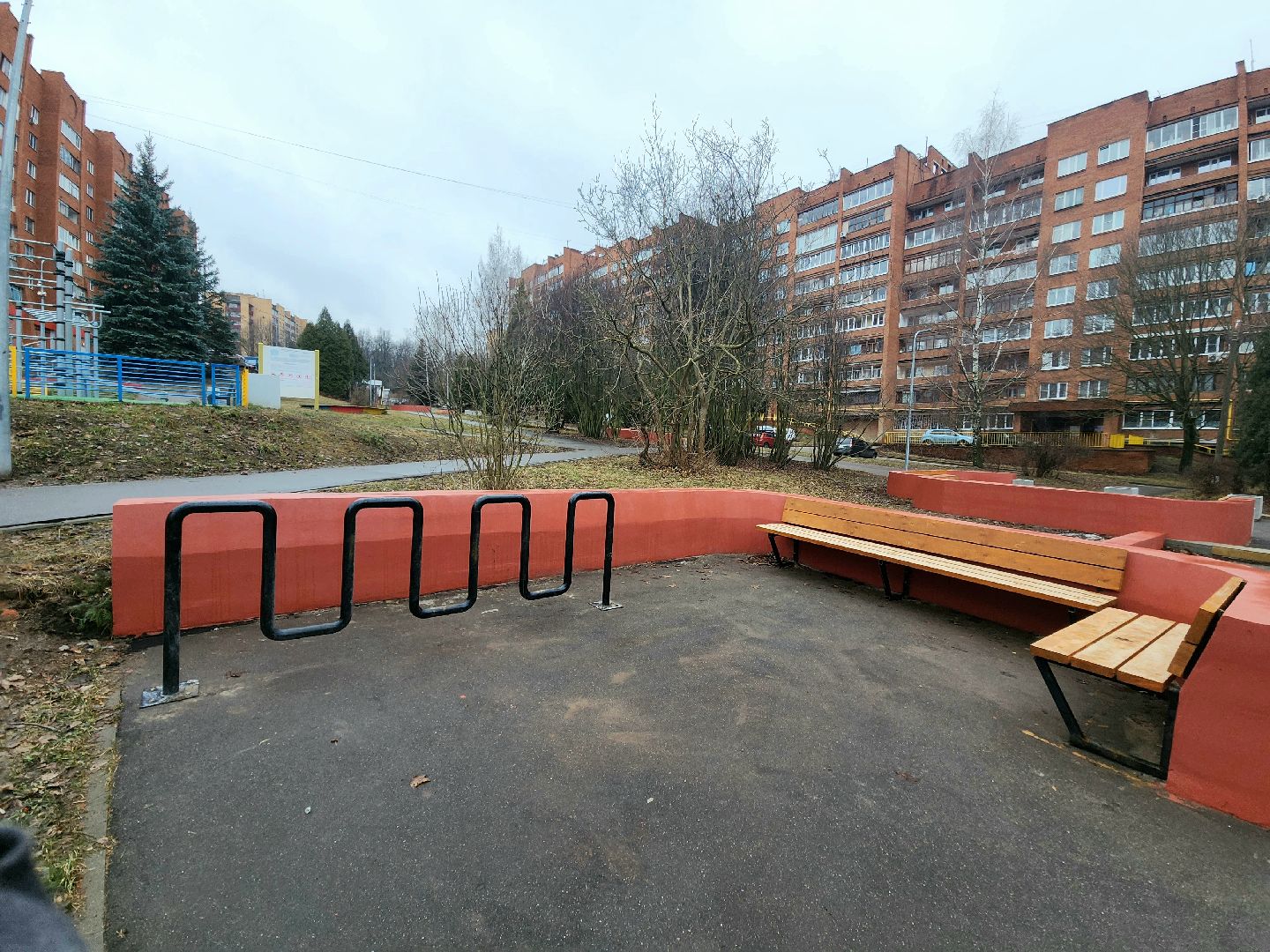 пущино, серпуховская больница, благоустройство, вертикалка,