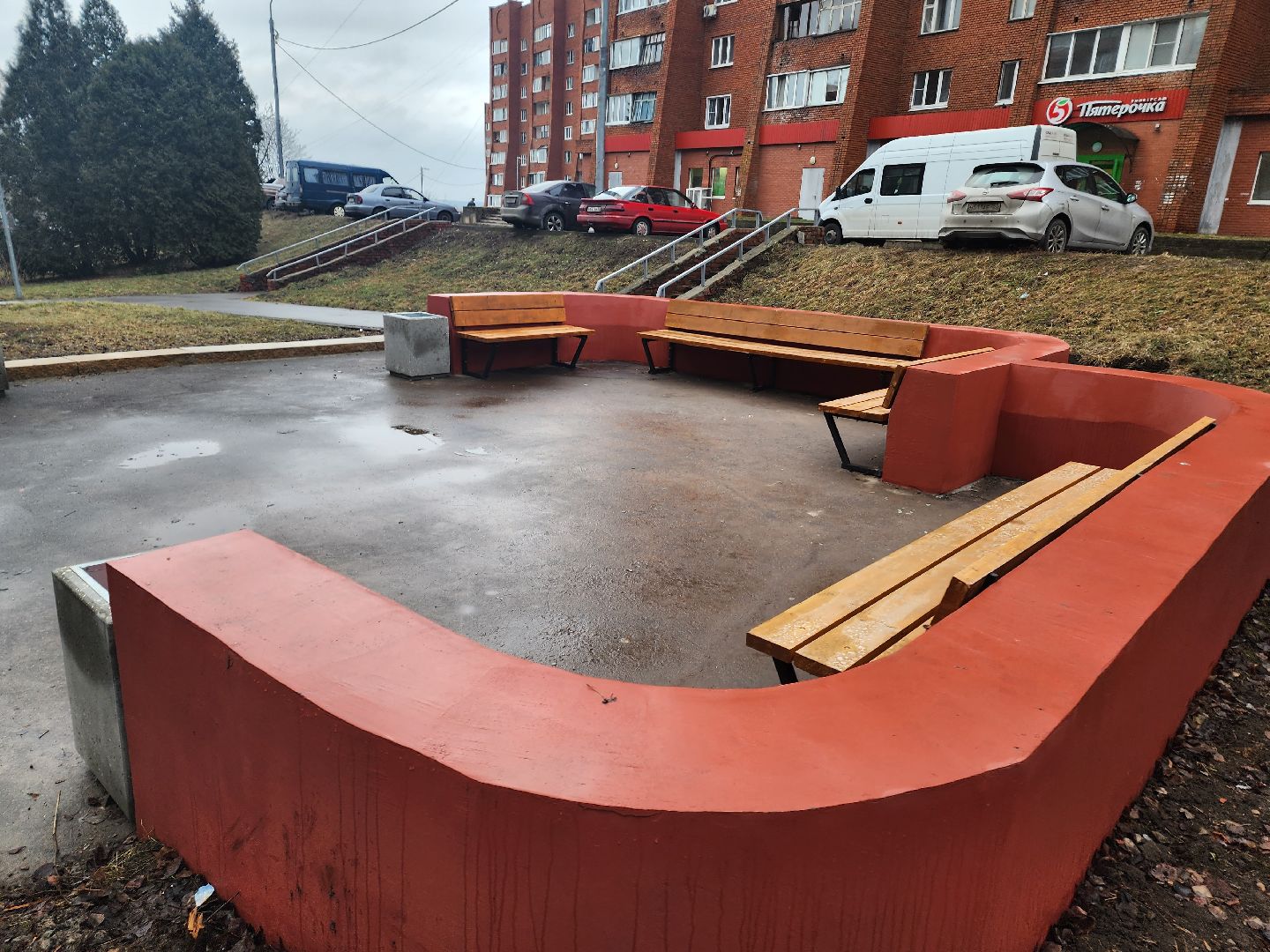 пущино, серпуховская больница, благоустройство, вертикалка,