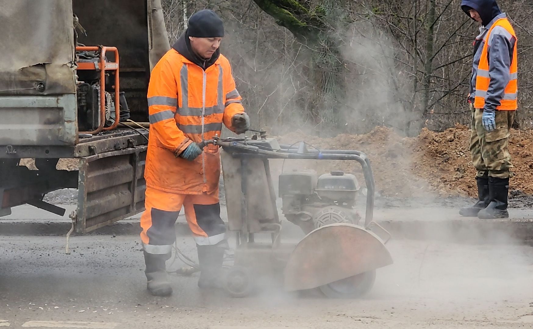 ямы, выбоины, ремонт, дорога, вертикалки,