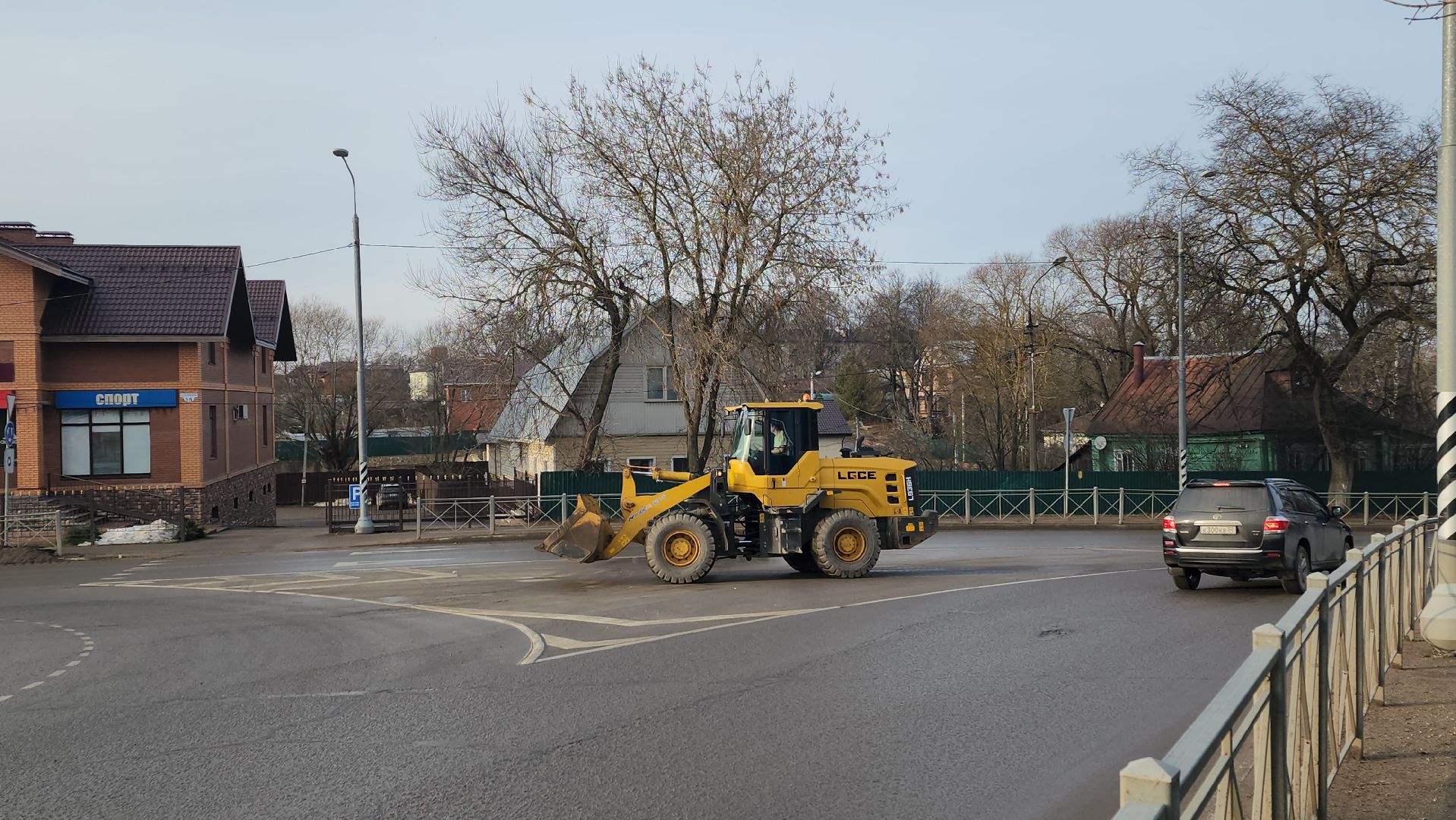 уборка дорог, волоколамск, ул панфилова,