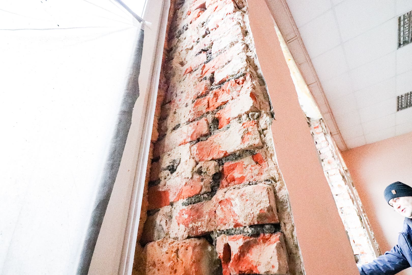 Клин, общество, строительство, ремонт школы, вертикалки,