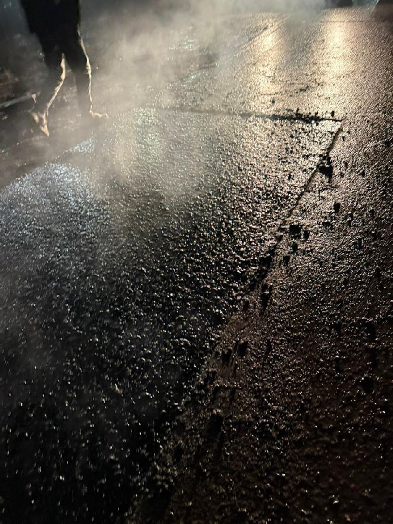 вертикалки, ремонт дороги, Власиха ямы на дороге, кохер для литого асфальта, литой асфальт,