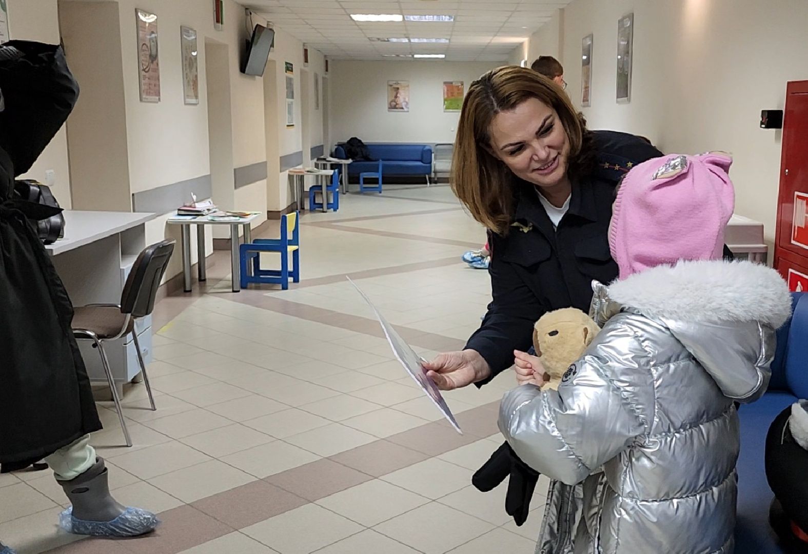 Дубна, Госавтоинспекция, маленький пассажир, дубненская больница, детская поликлиника, профилактика дтп, вертикалки,