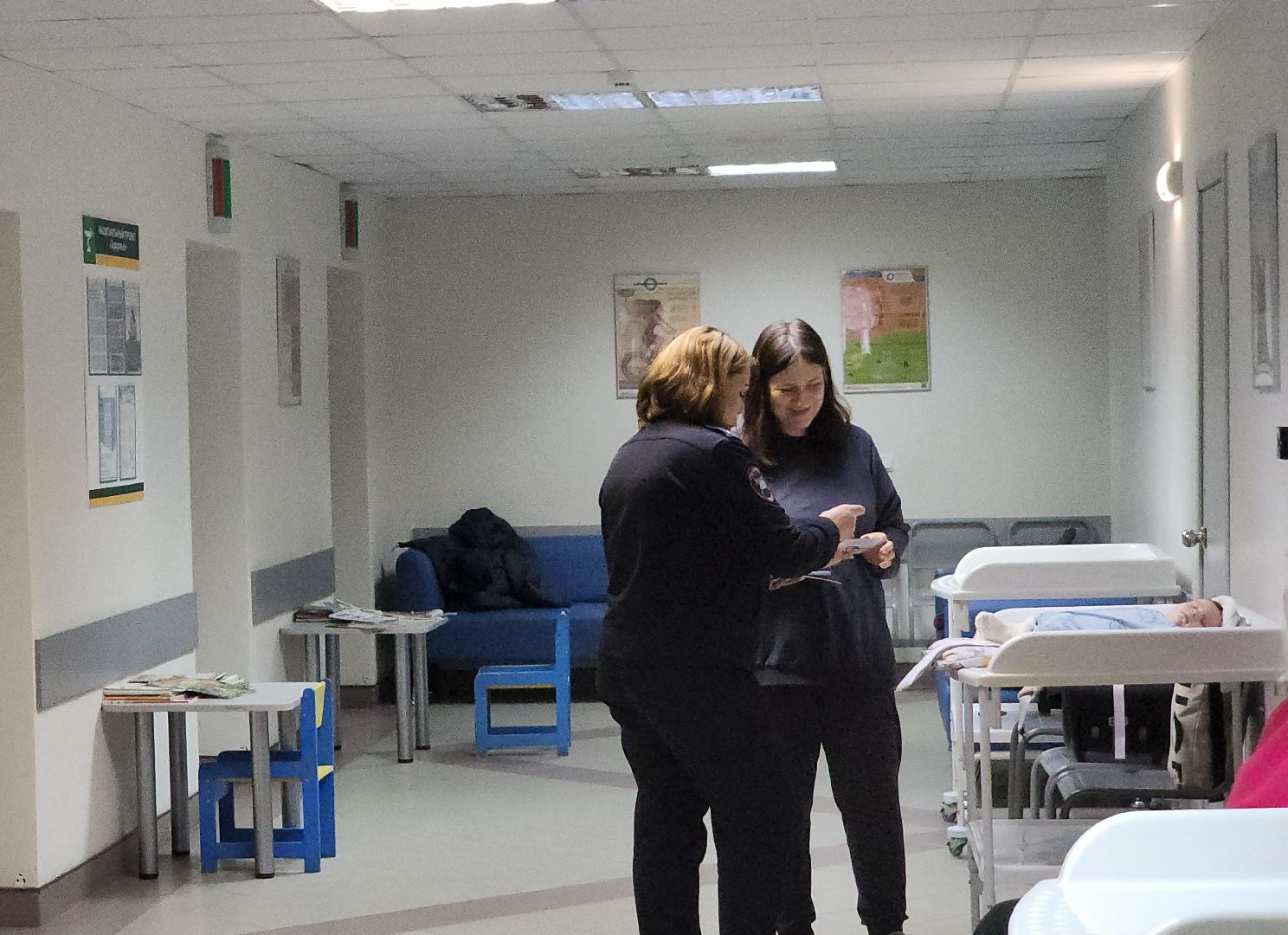 Дубна, Госавтоинспекция, маленький пассажир, дубненская больница, детская поликлиника, профилактика дтп, вертикалки,