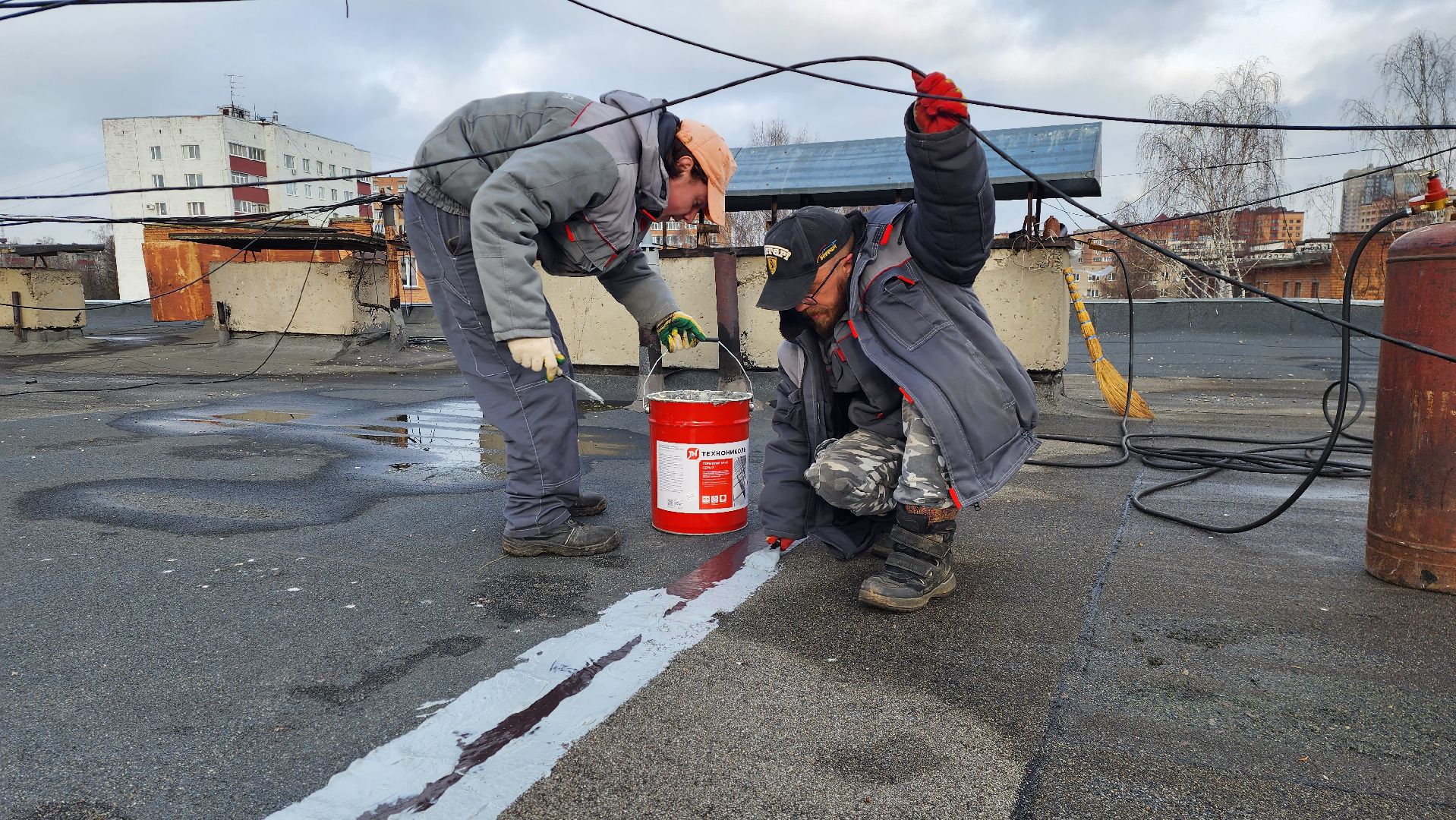 ремонт кровли, жкх, управляющая организация, истра, вертикалка,