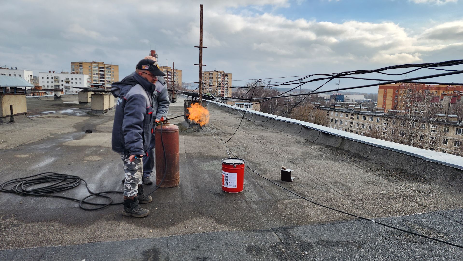 ремонт кровли, жкх, управляющая организация, истра, вертикалка,