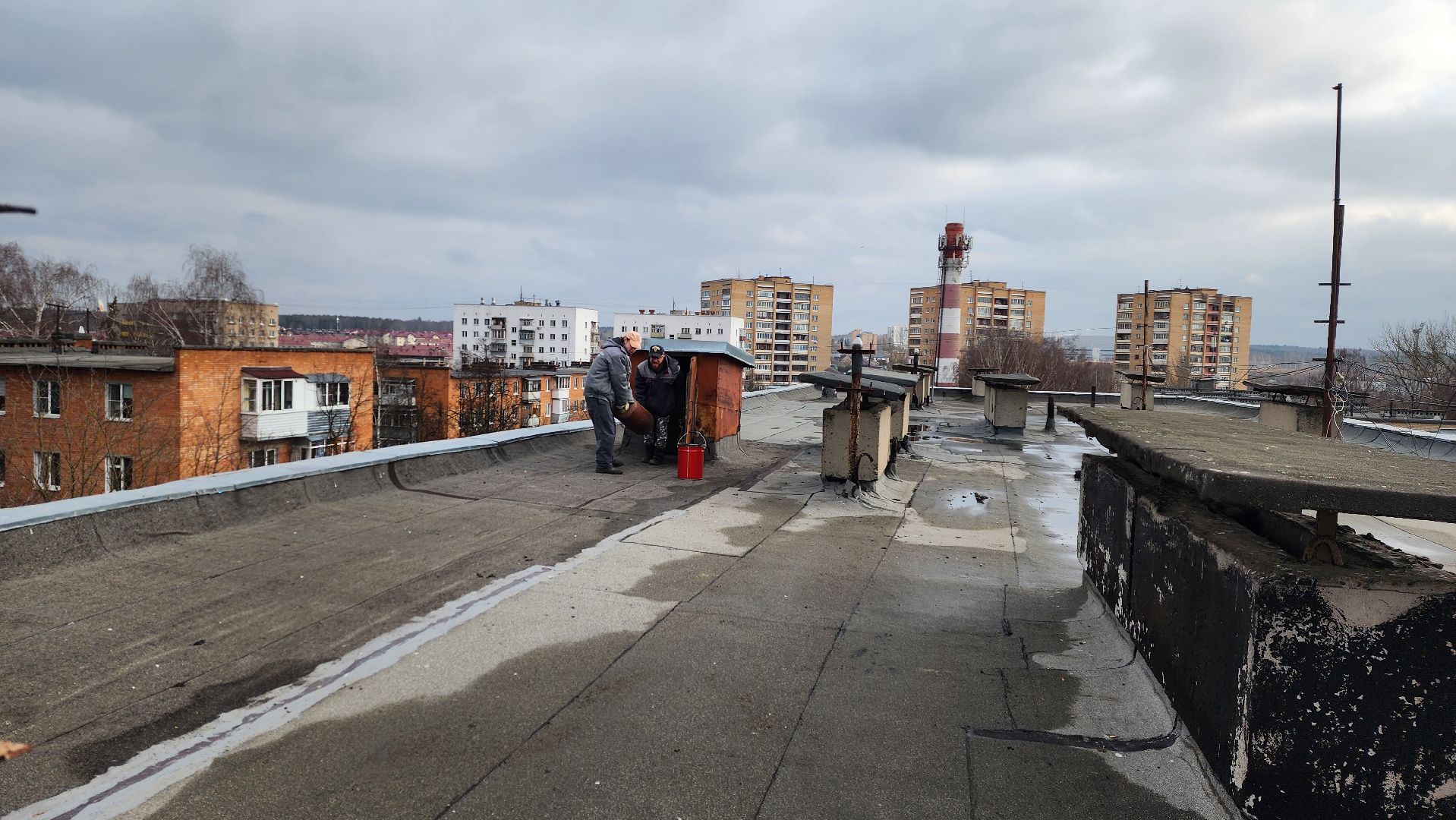 ремонт кровли, жкх, управляющая организация, истра, вертикалка,