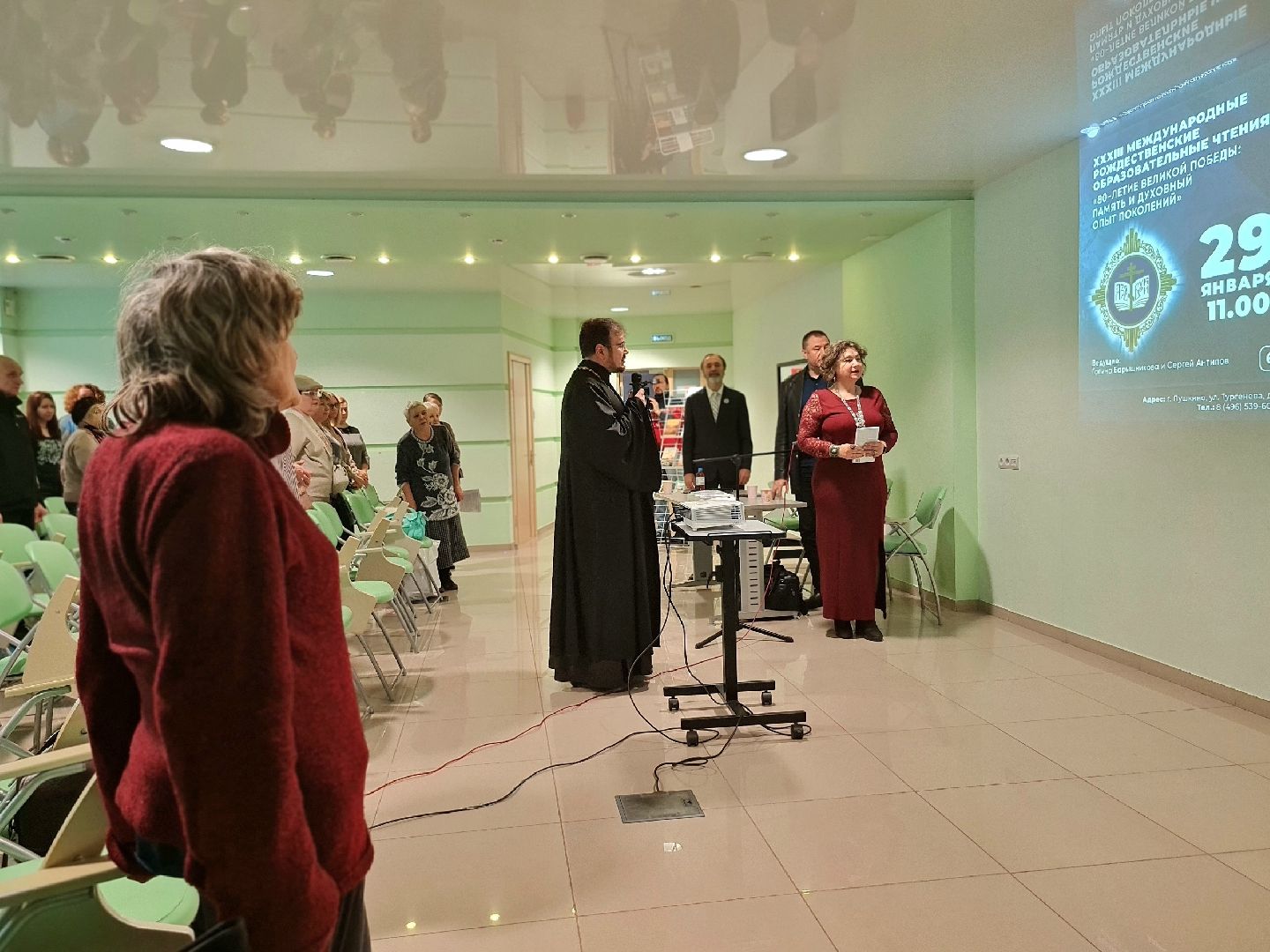 вертикалки, пушкино, центральная библиотека, рождественские чтения, литература, искусство, великая отечественная война,литературная гостиная,