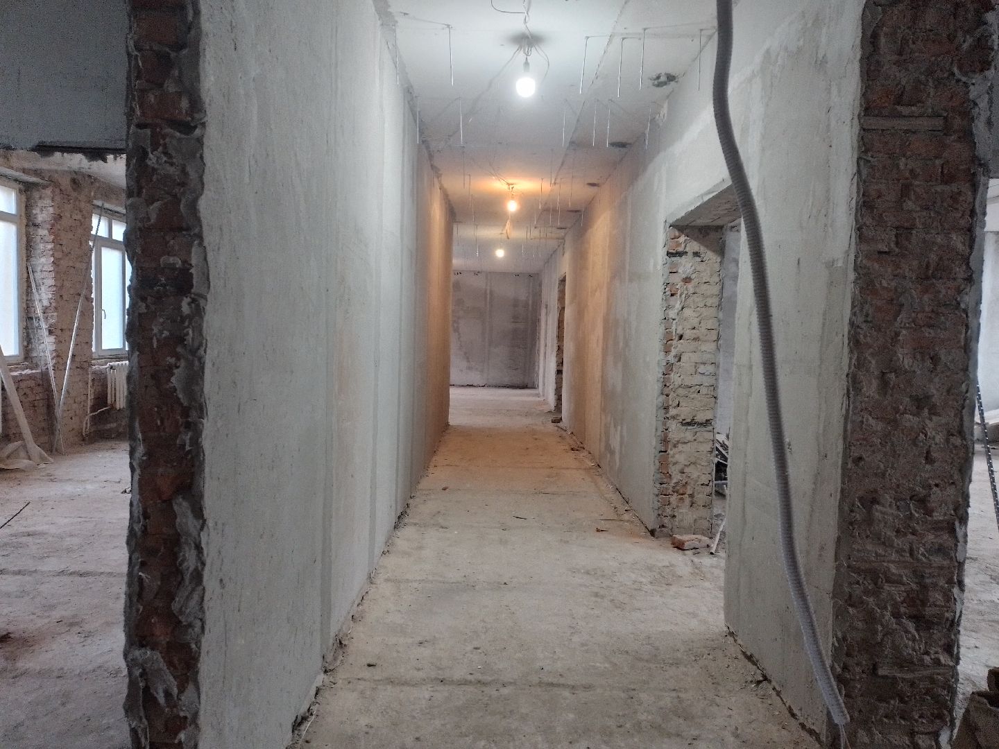 городской округ восход, капитальный ремонт школы, строительство, стены, вертикалки,