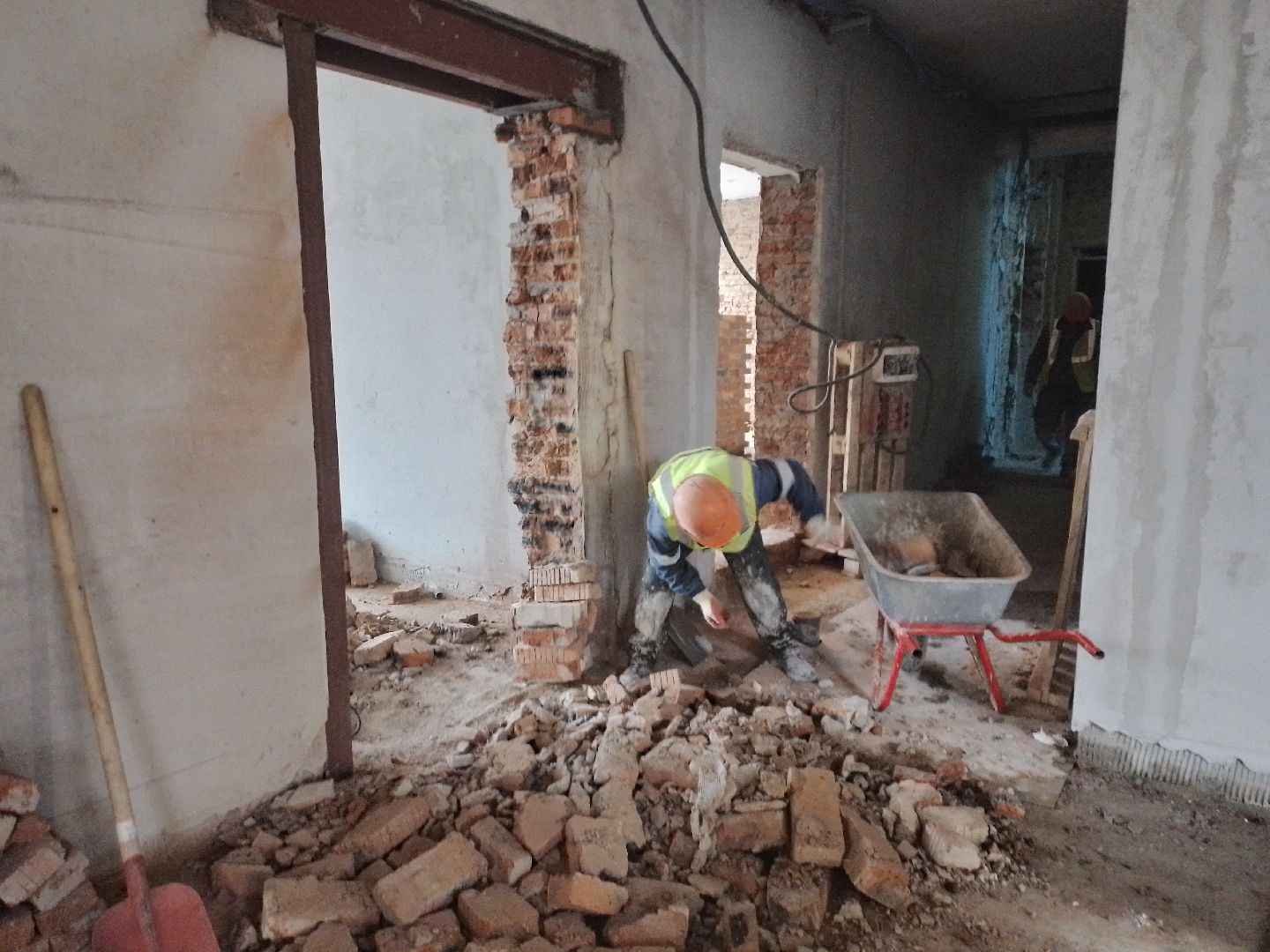 городской округ восход, капитальный ремонт школы, строительство, стены, вертикалки,