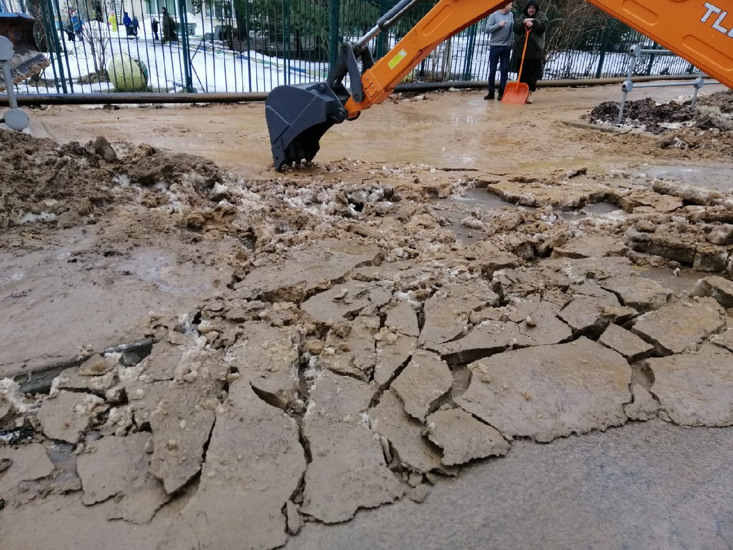 городской округ восход, пешеходный переход, наледь, благоустройсво, вертикалки,