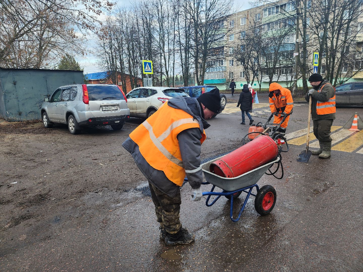 вертикалки, Зарайск, ямочный ремонт, Благоустройство,