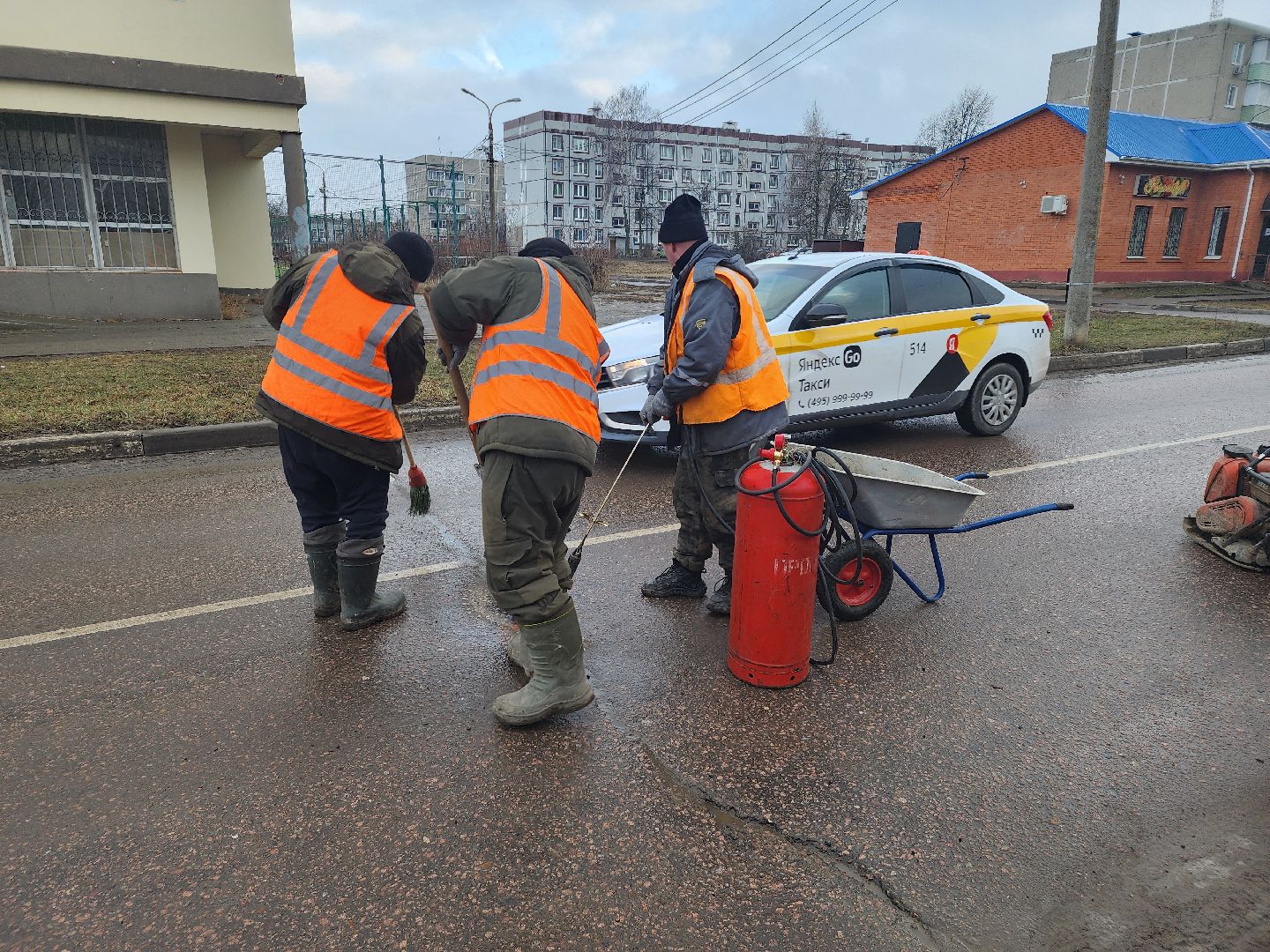вертикалки, Зарайск, ямочный ремонт, Благоустройство,