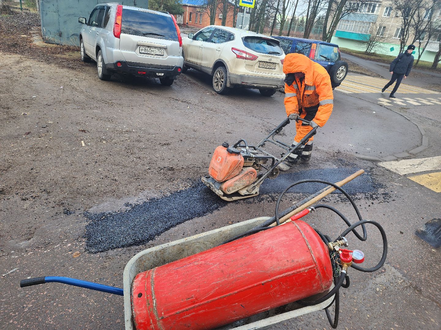 вертикалки, Зарайск, ямочный ремонт, Благоустройство,