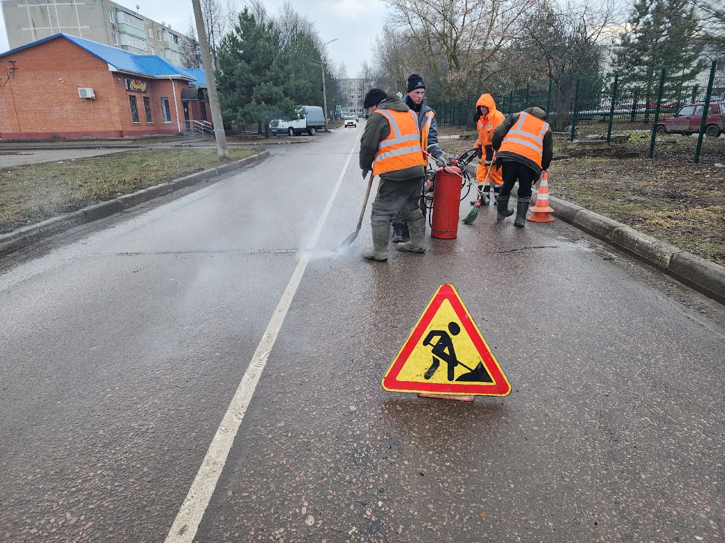 вертикалки, Зарайск, ямочный ремонт, Благоустройство,