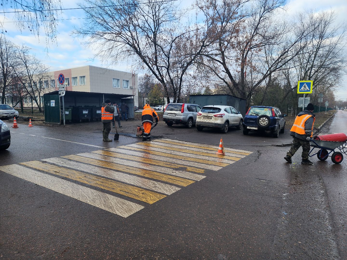 вертикалки, Зарайск, ямочный ремонт, Благоустройство,